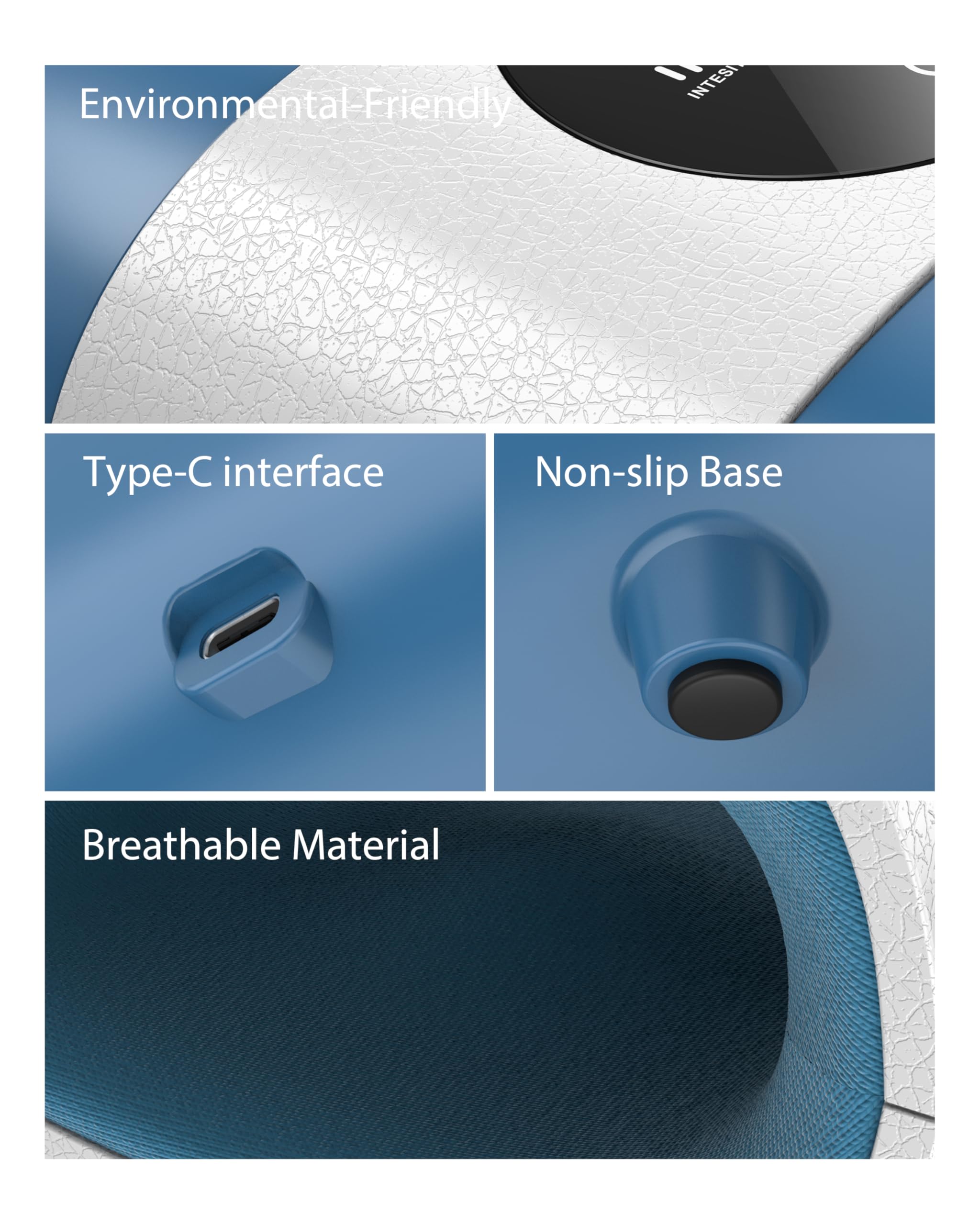 Upgraded Cordless Hand Massager with Heat & Compression - Rechargeable Therapy for Arthritis, Carpal Tunnel & Pain Relief - Perfect Gift for Women, Men & Seniors - FSA/HSA Eligible - Use at Home, Office or Travel