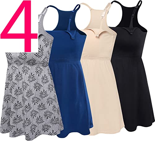 Zblack+grey Print+atrovirens+nude 4pack