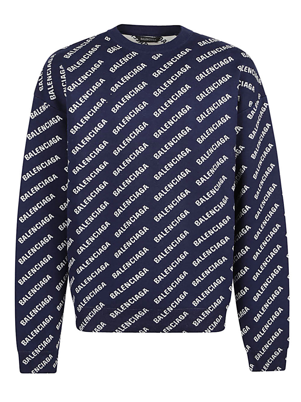 Balenciaga Blue Sweater for Men & Women | Luxury Cashmere Knitwear | Perfect for Casual Outfits & Winter Fashion