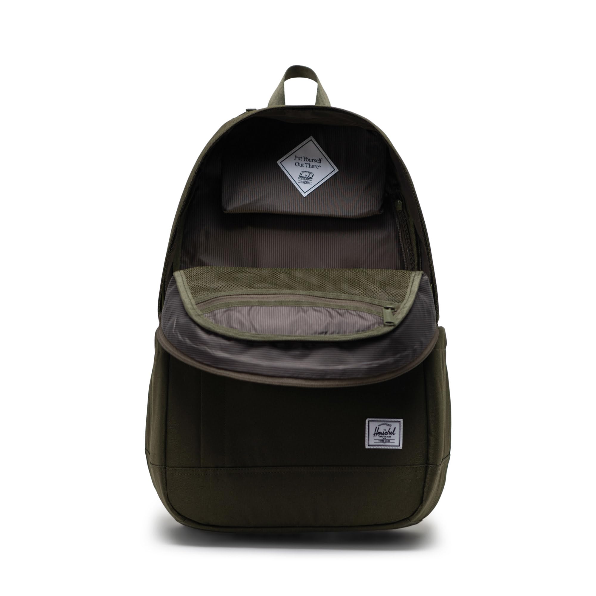 Herschel Seymour Backpack - 26L Laptop Backpack for Men & Women, Waterproof Travel Backpack with Padded Shoulder Straps & Water Bottle Pocket, Fits 15/16