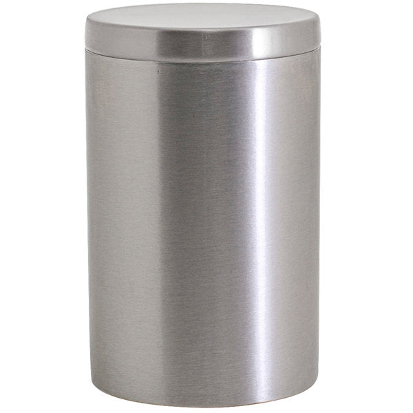 12-Pack FOH Round Stainless Steel Food Storage Jars with Airtight Lids - Perfect for Kitchen Pantry Organization, Meal Prep & Bulk Food Storage