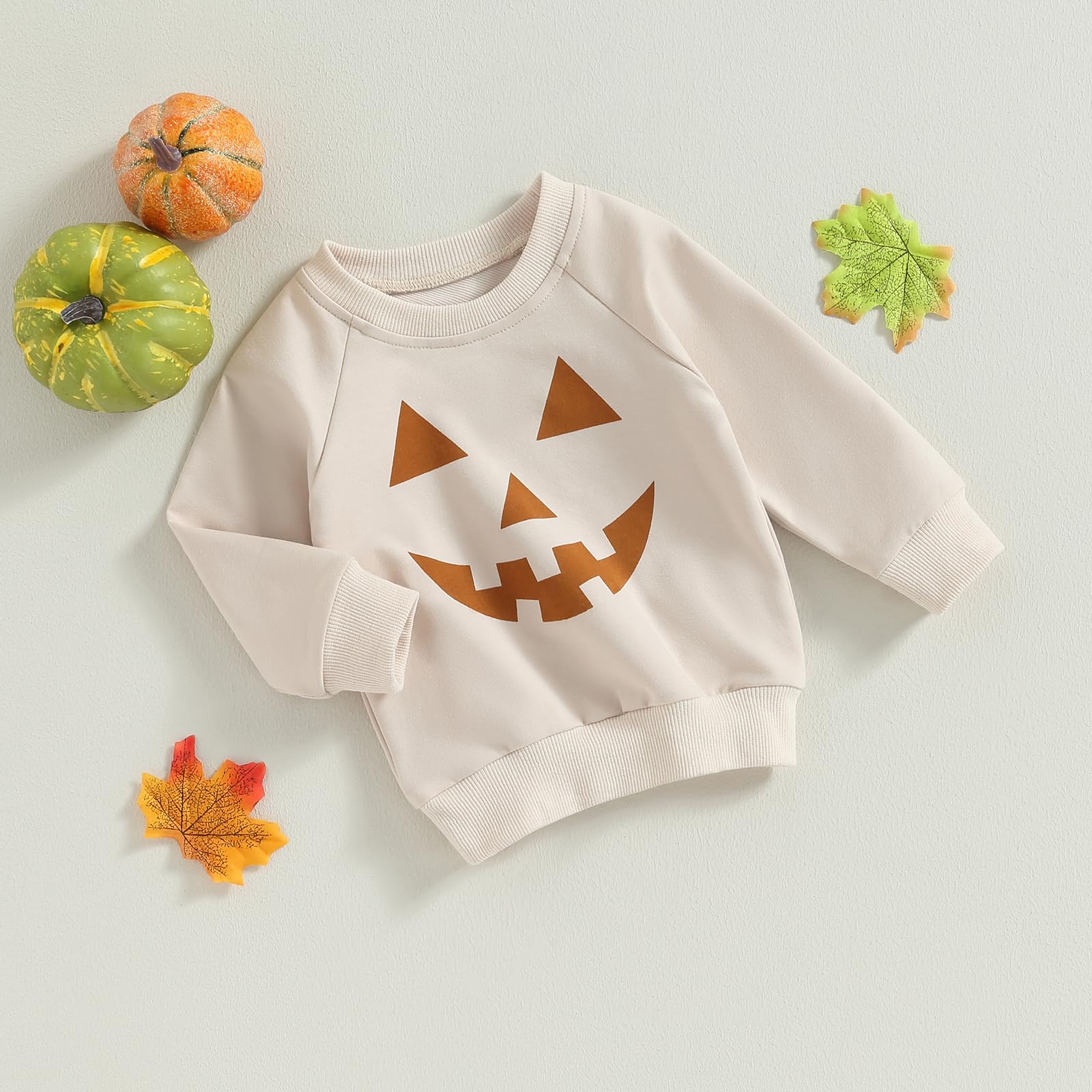 Baby Girl & Boy Halloween Outfit - My First Halloween Pumpkin Romper Onesie & Sweatshirt Bodysuit | Cute Infant Costume for Photo Shoots, Trick or Treating & Holiday Parties