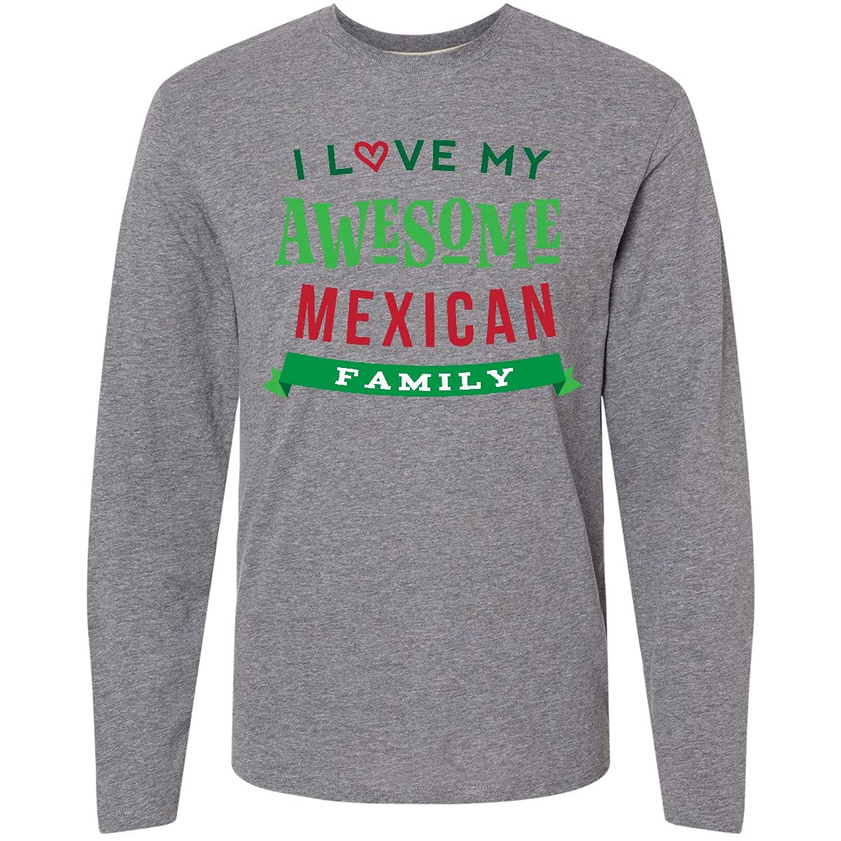 Inktastic Mexican Family Reunion Long Sleeve T-Shirt - Comfortable Cotton Crewneck Tee for Family Gatherings, Parties & Cultural Celebrations