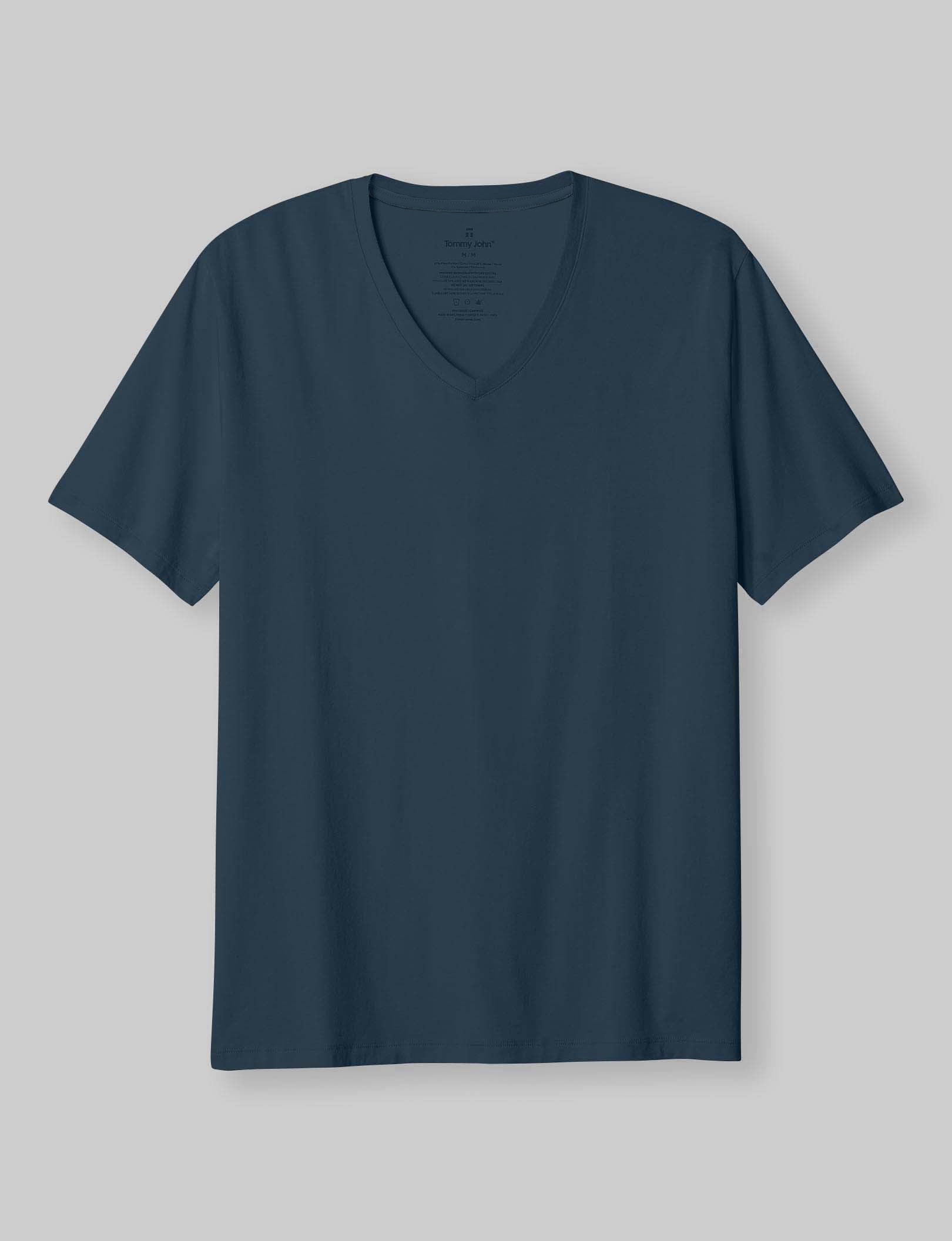 Second Skin V Neck Tee - Ultra Soft Stretch Women's T-Shirt for Layering & Everyday Wear | Perfect for Work, Casual Outfits & Lounge