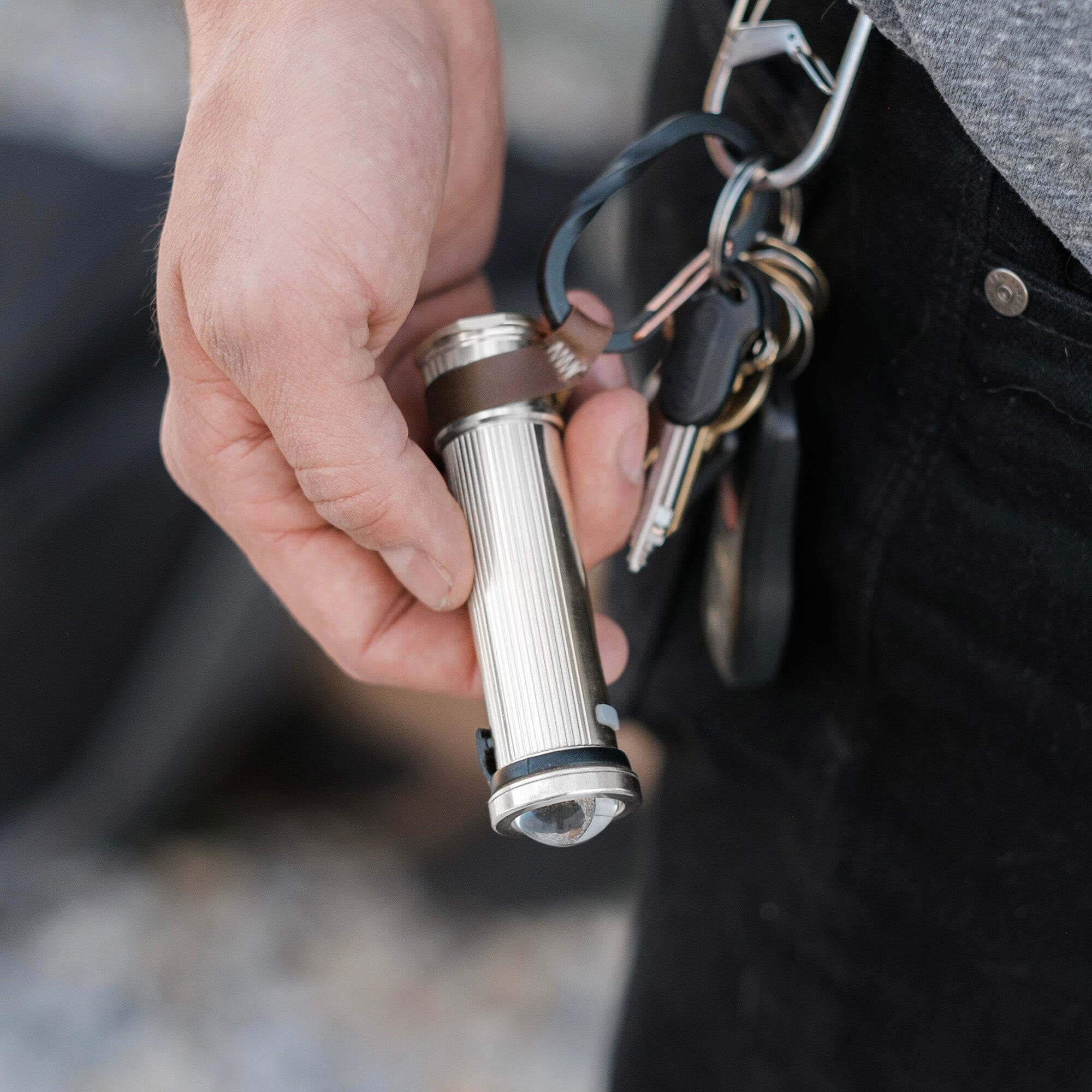 Ultra Bright Mini Flashlight - Compact LED Keychain Light for Camping, Hiking, Emergency & Everyday Use