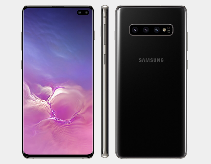 Samsung Galaxy S10+ SM-G975F/DS 512GB 8GB RAM Dual SIM Factory Unlocked Smartphone - Ceramic Black | International Version | Perfect for Business Travelers & Global Users