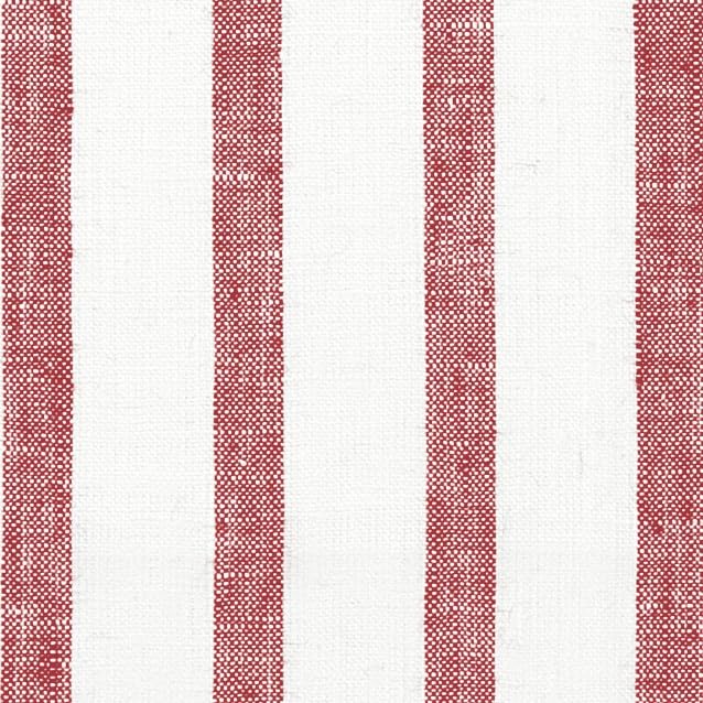 Red & White - Madison Stripe