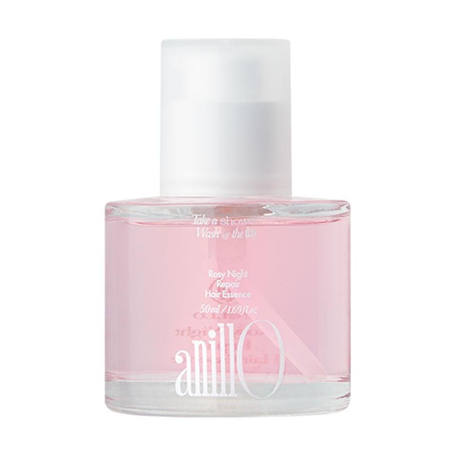 Rosy Night Repair Hair Essence - 50mL Hair Treatment for Damaged Hair, Hydrating & Nourishing - Perfect for Nighttime Hair Care Routine & Morning Revival