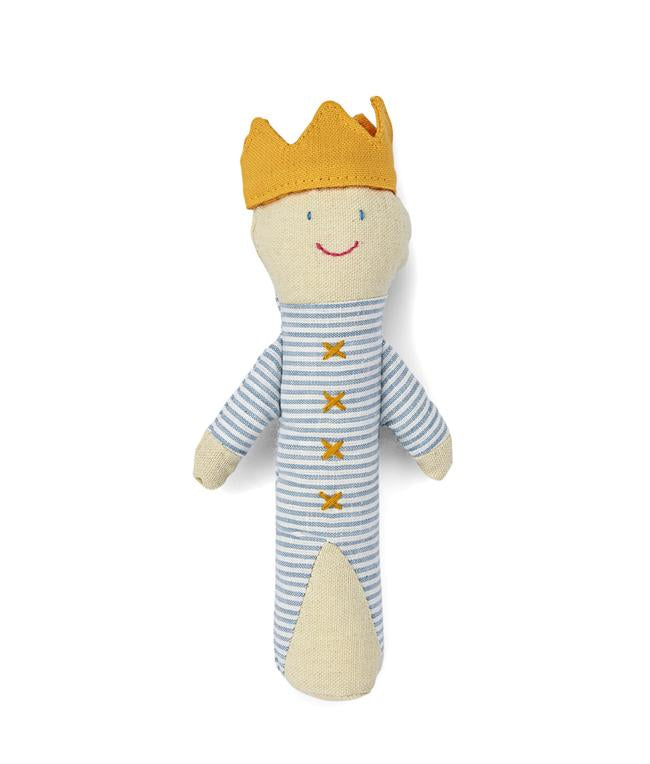 King Rattle - Premium Baby Rattle Toy for Newborns & Infants | Safe & Durable Teething Toy | Perfect for Early Learning, Sensory Development & Playtime