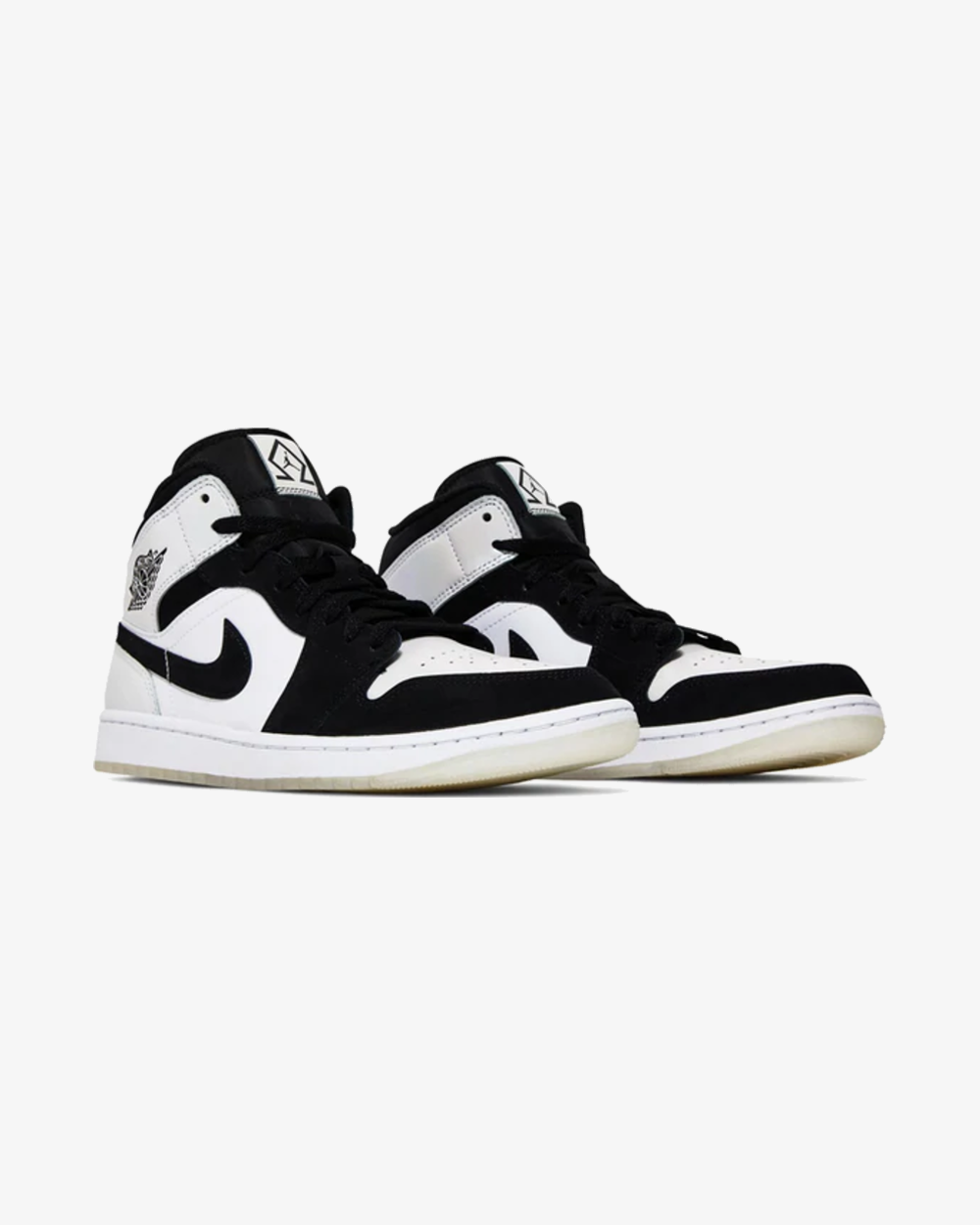 Nike Air Jordan 1 Mid SE GS Diamond Shorts - Women's Basketball Shoes for Casual Wear & Street Style Fashion