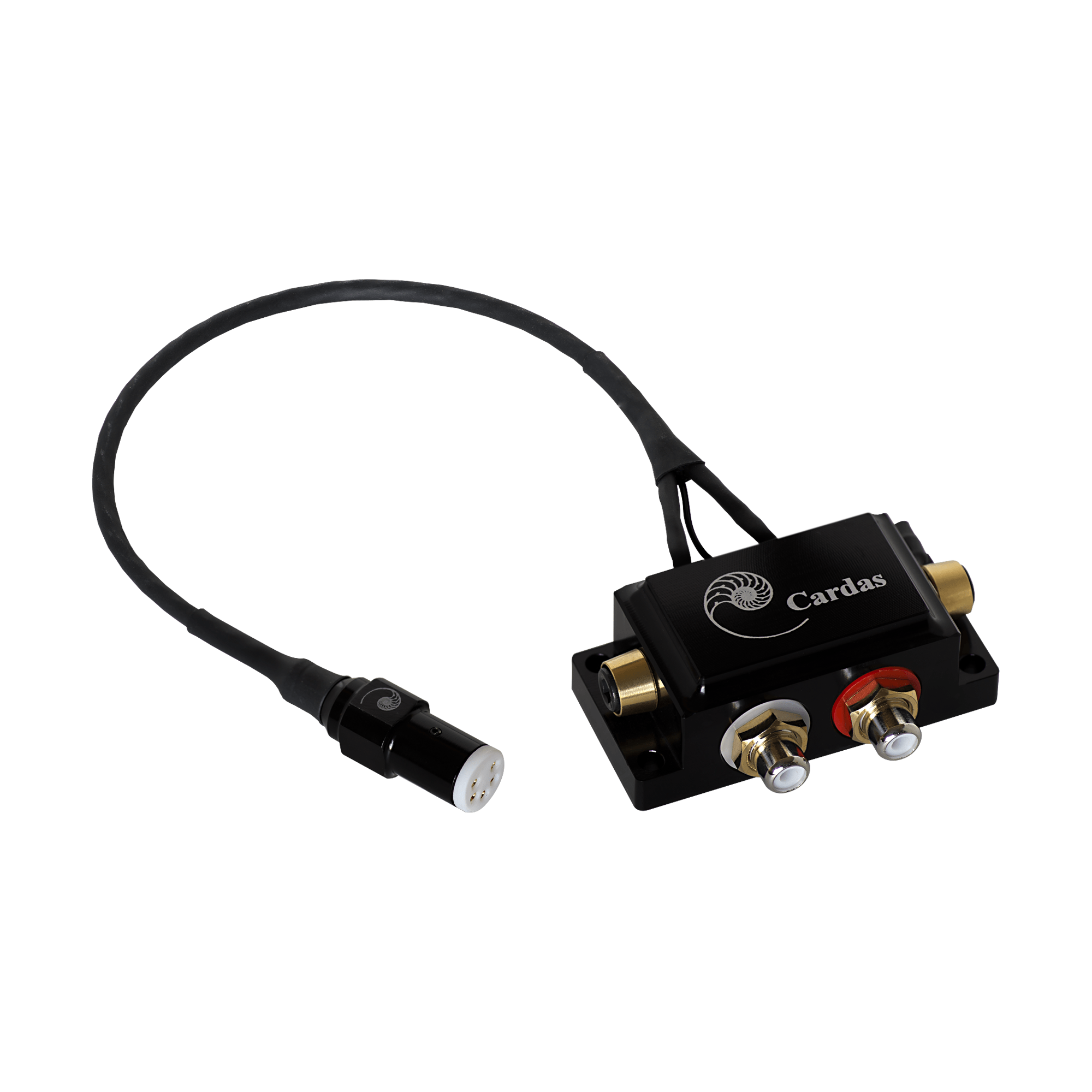 Cardas Audio Phono Interface Box - 12 Lead Straight DIN Connector for Turntables & Hi-Fi Systems - Perfect for Vinyl Record Players & Audiophile Setups