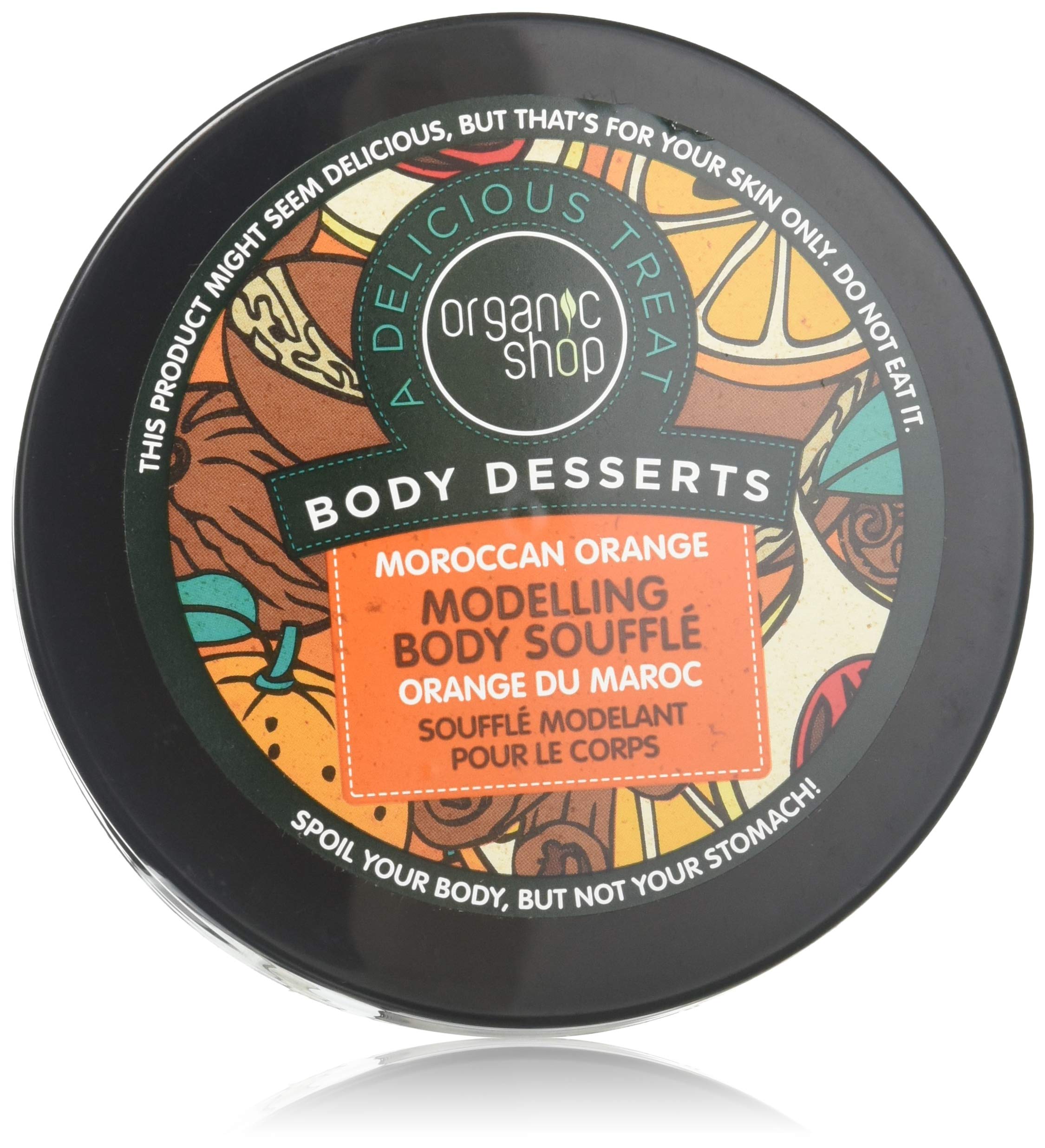 Moroccan Orange Body Souffle - 450ml Luxurious Hydrating Body Cream for Dry Skin | Perfect for Spa Days, Post-Shower Moisturizing & Gift Sets