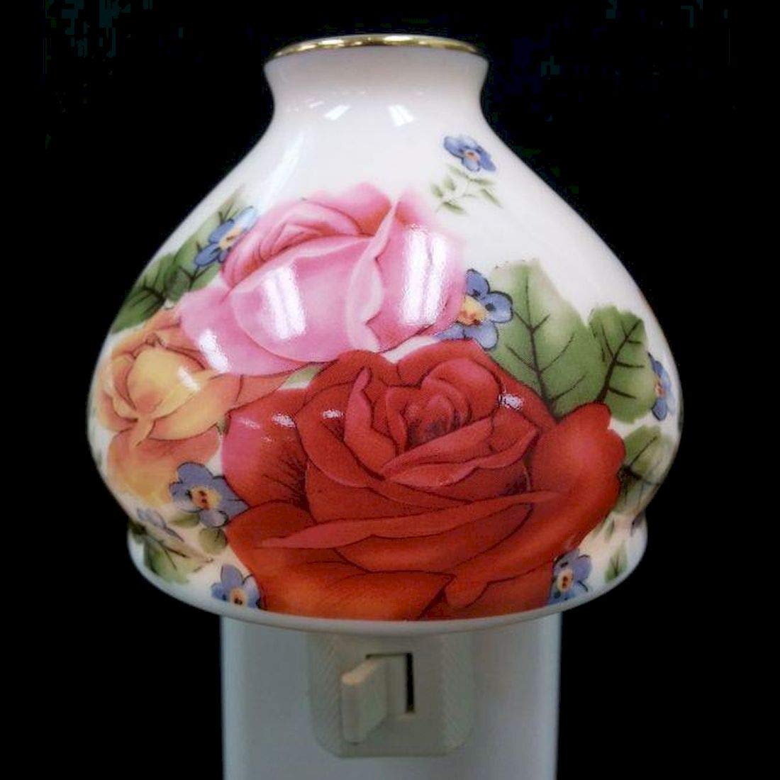 Romantic Rose Night Light - USB Rechargeable Bedside Lamp for Nursery, Bedroom, and Home Decor | Perfect for Valentine's Day, Anniversary Gifts & Relaxing Ambience