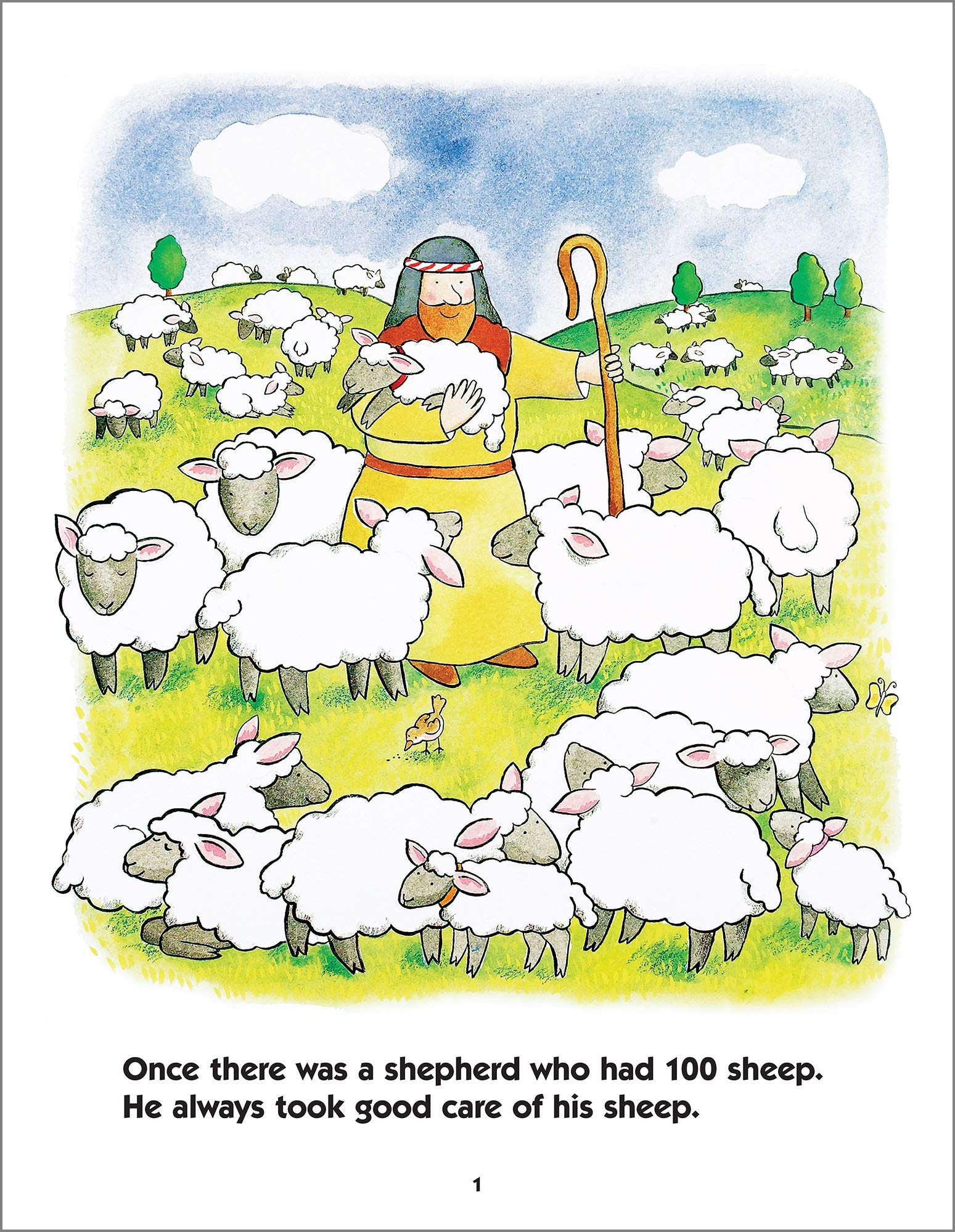 The Little Lost Sheep - Bible Big Books for Kids | Christian Storybook for Sunday School & Family Devotions