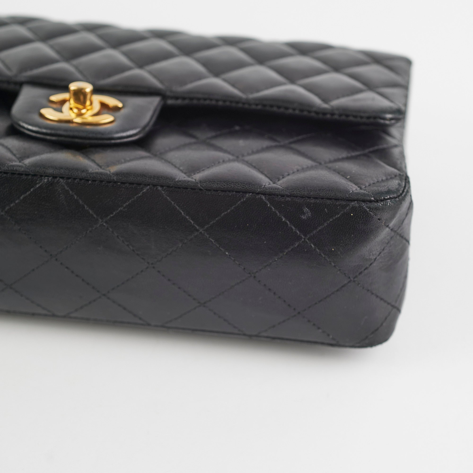 Chanel Classic Double Flap Bag Medium/Large Size - Timeless Black Leather Handbag for Women | Perfect for Work, Evening Events & Luxury Gift Giving