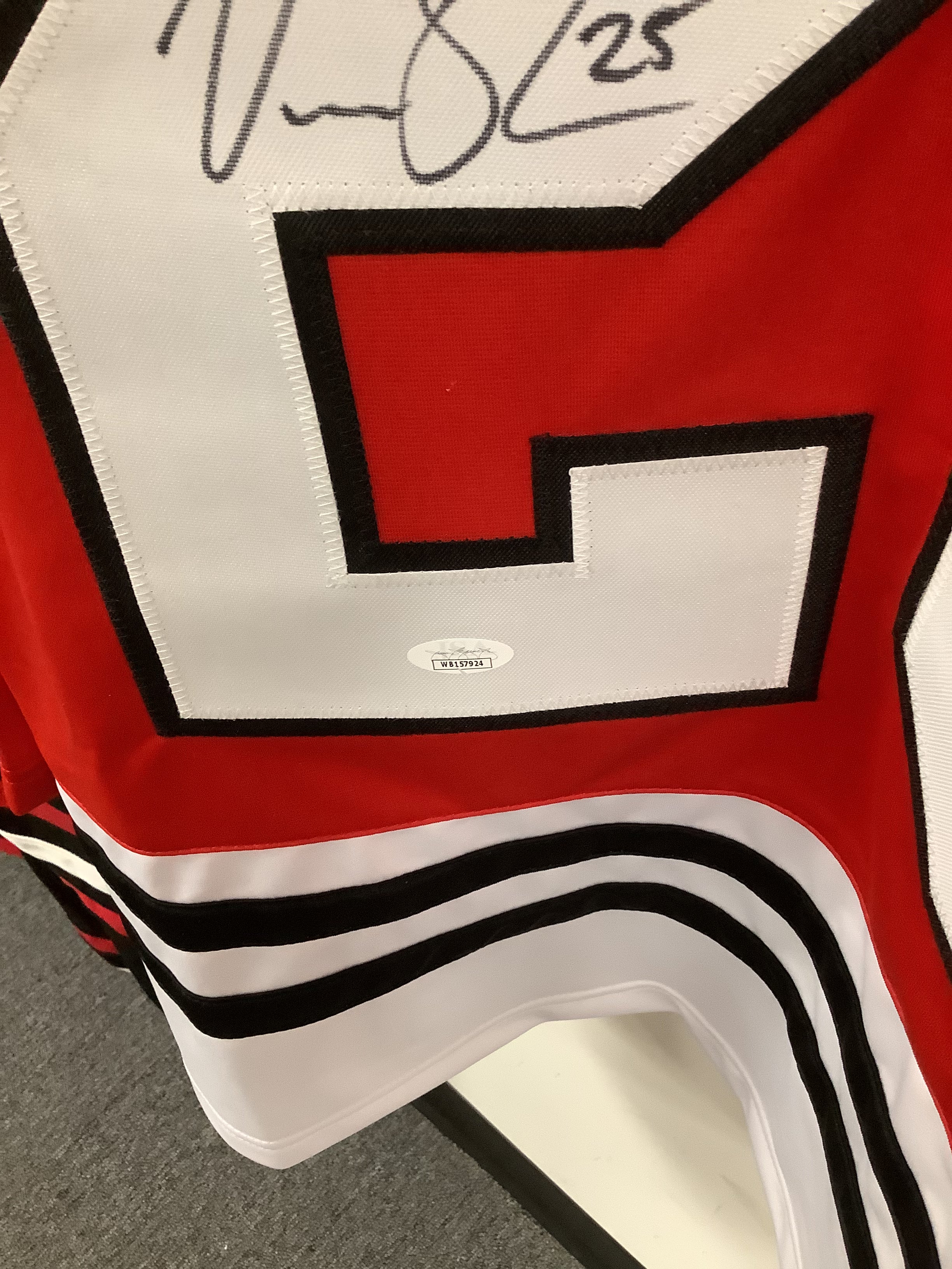 Viktor Stalberg Autographed Hockey Jersey with Inscription - JSA Certified - Perfect for Collectors, Fans, and Sports Memorabilia Displays