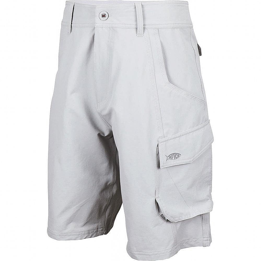 AFTCO Stealth Fishing Shorts - Quick-Dry, UPF 50+ Sun Protection, Lightweight Men's Fishing Shorts for Saltwater & Freshwater Angling - Perfect for Boat Fishing, Surf Casting, and Outdoor Adventures