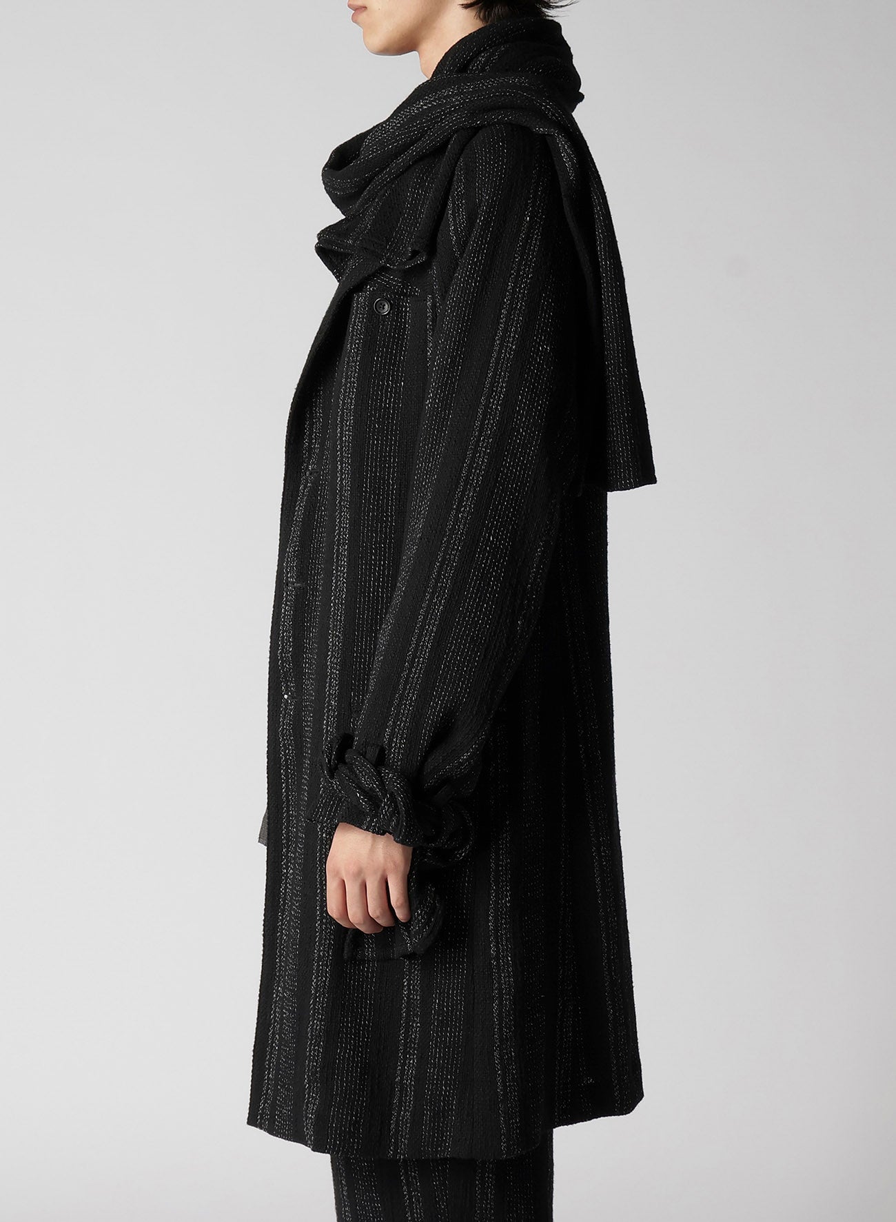 C/L S.T A K JA Women's Winter Coat with Detachable Stole - Warm Elegant Outerwear for Office, Parties & Special Occasions