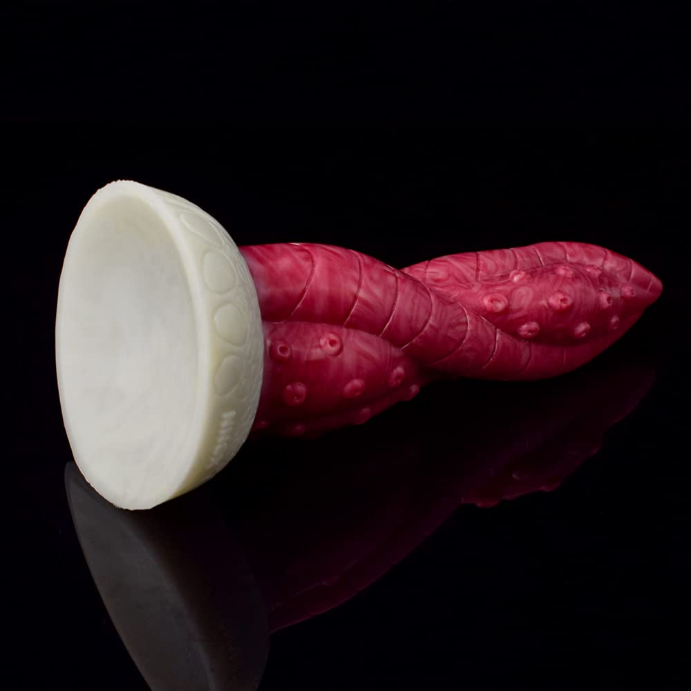 BeHorny Liquid Silicone Octopus Tentacle Dildo with Suction Cup - Realistic Adult Sex Toy for Women & Men - Perfect for Solo Play, Couples Fun and BDSM Fantasy