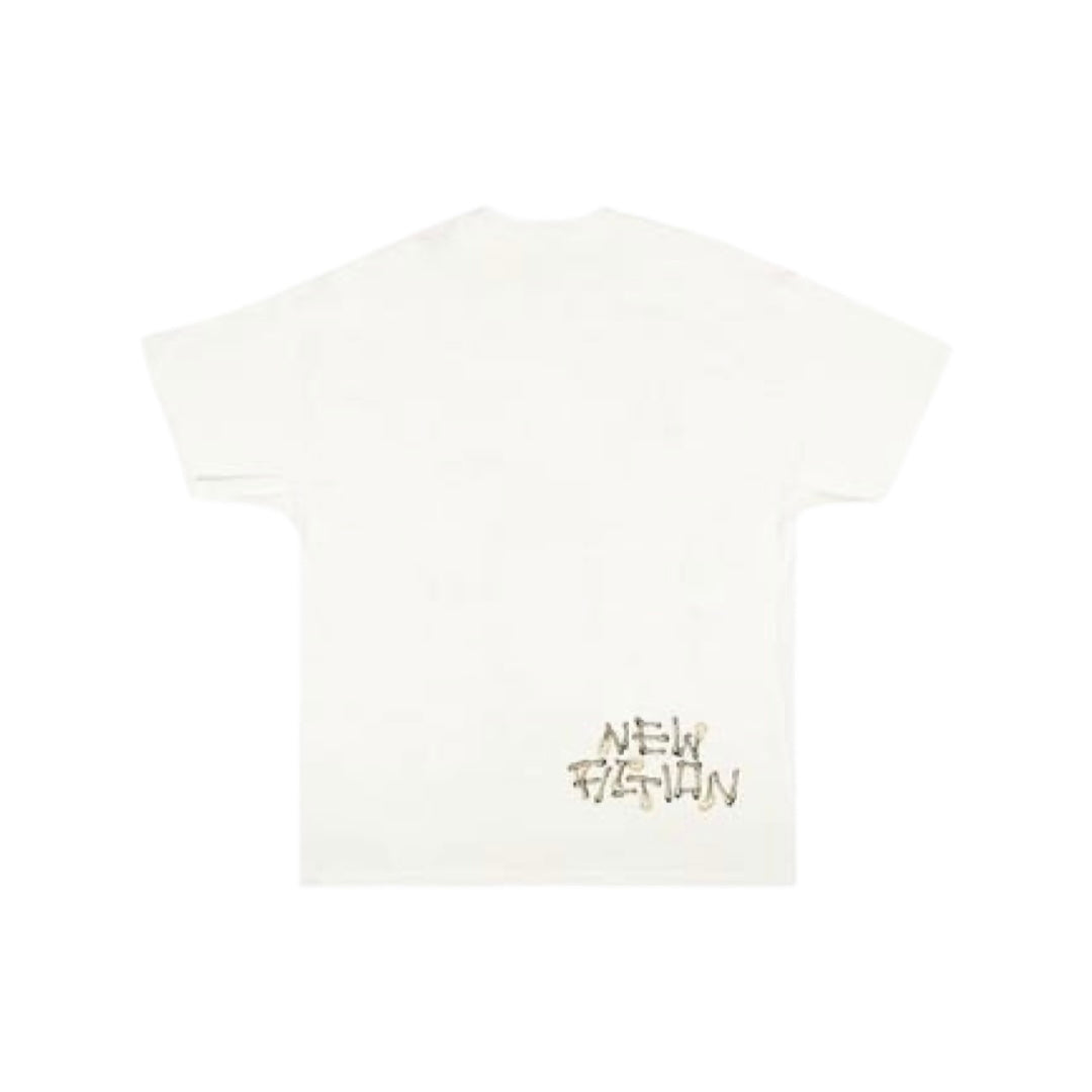 Kaws Skeleton New Fiction Bone T-Shirt - Stylish Graphic Tee for Streetwear & Urban Fashion Lovers