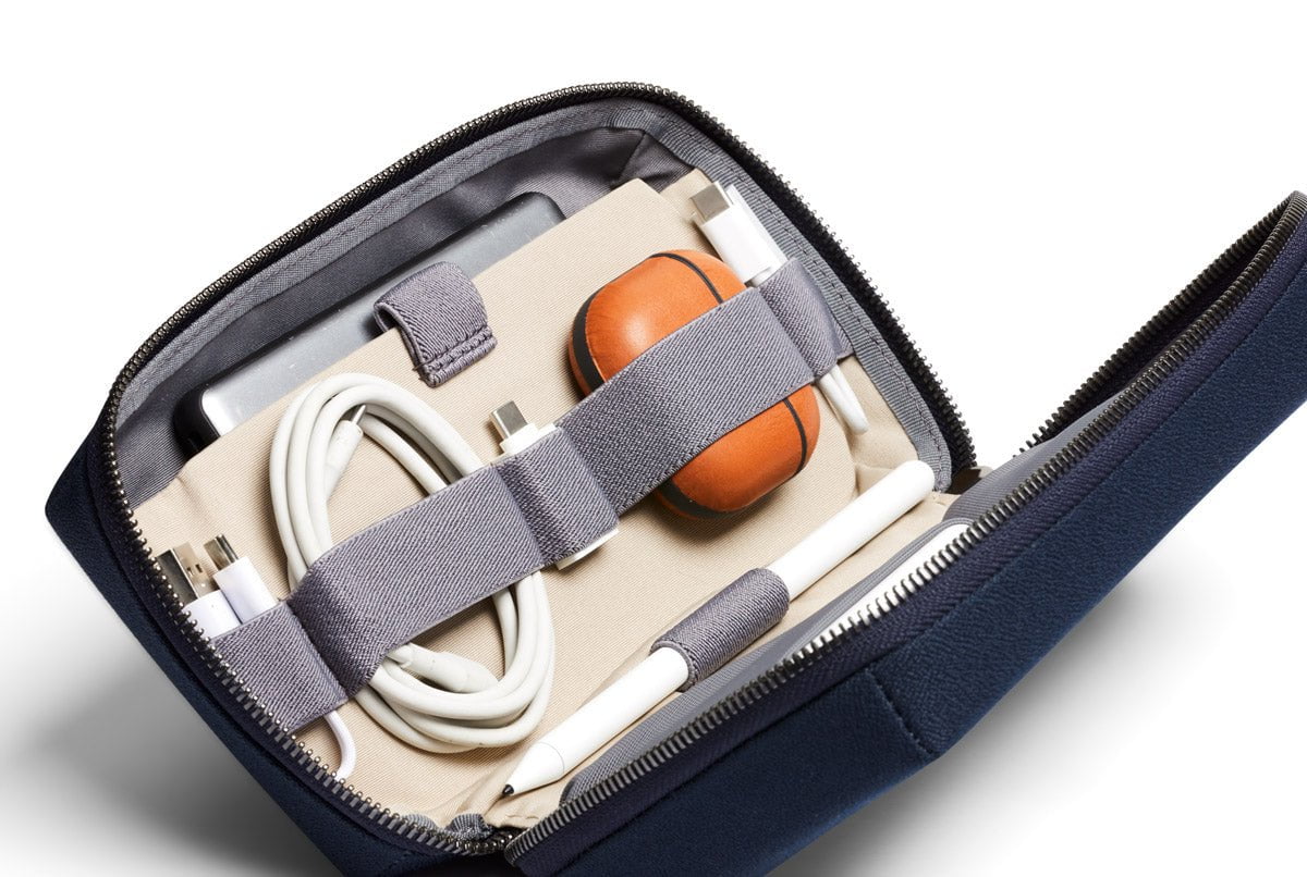 Bellroy Tech Kit - Premium Travel Organizer for Cables, Chargers & Accessories | Perfect for Business Trips, Commuting & Daily Use