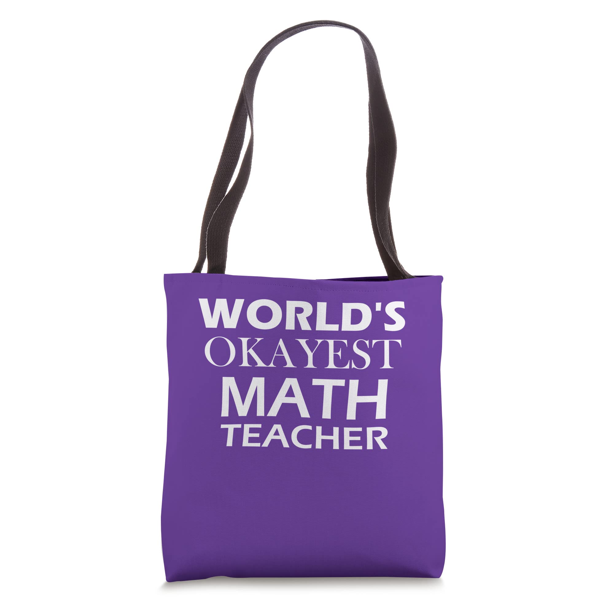 Funny Math Teacher Gifts - Cute Teacher Appreciation Tote Bag with Math Puns - Perfect for Teacher's Day, Retirement & Thank You Presents - Classroom & School Supplies