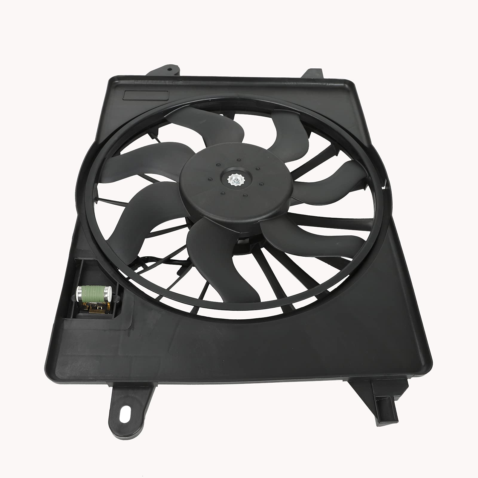 12V AC Radiator Cooling Fan - 7 Blade Push/Pull Type Compatible with Dodge Charger & Challenger (Fits Models: 300 CH3115169, #68050129AA, CH3115169Q, CR67014A) - Perfect for Engine Cooling & Overheating Prevention