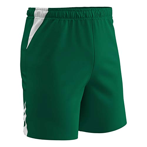 Forest Green, White