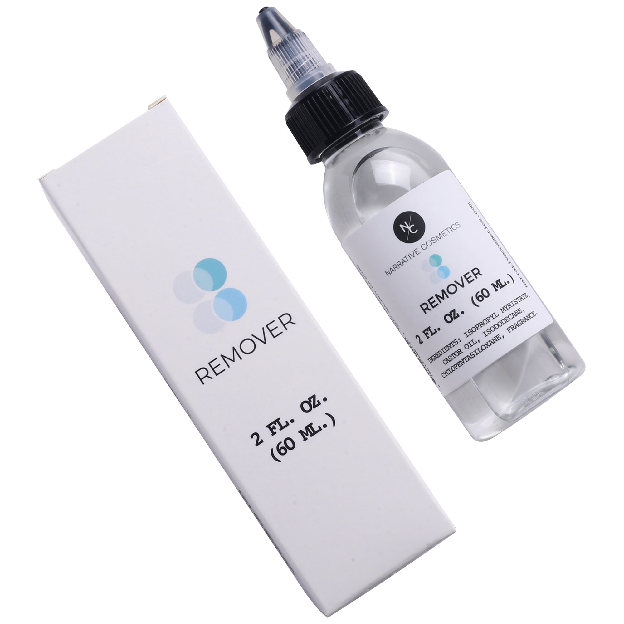 Alcohol-Free Makeup Remover for Alcohol-Activated Makeup | 2 Fl Oz (60ml) | Gentle Cleansing for Sensitive Skin & Stage Makeup Removal
