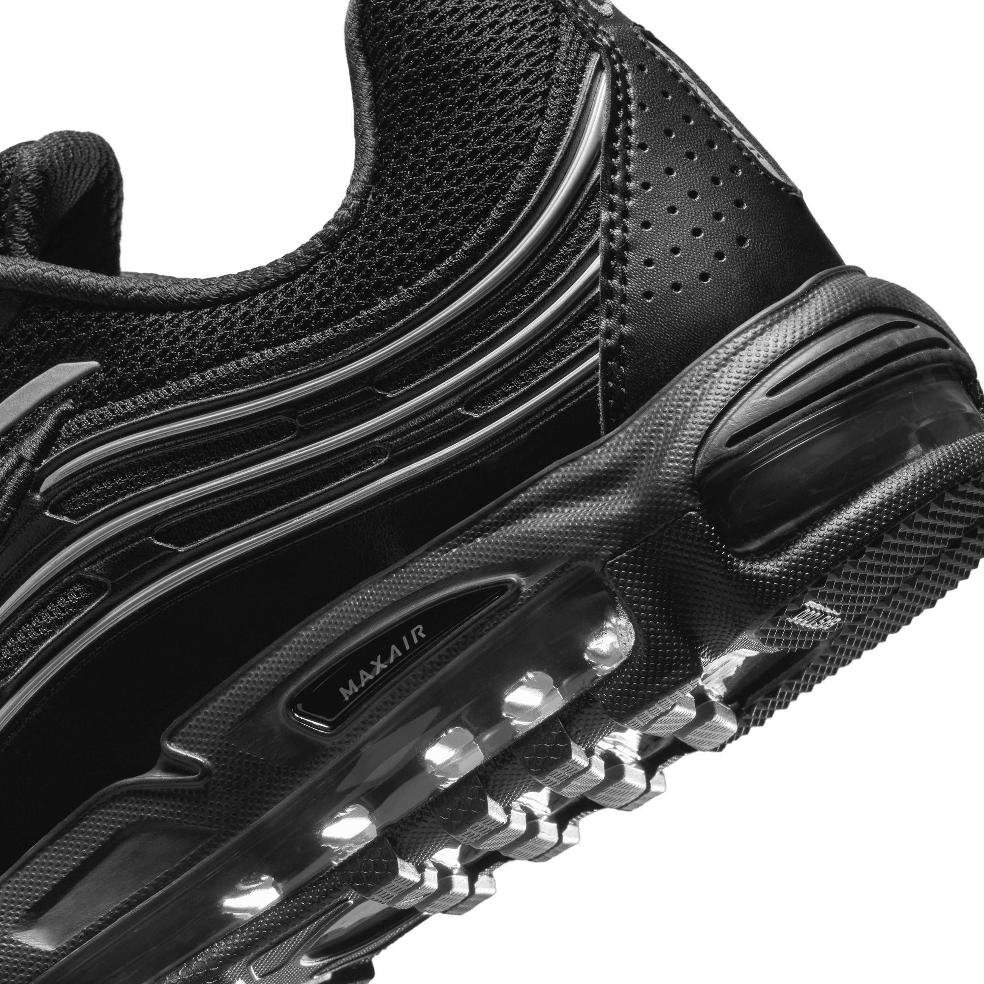 Nike Air Max TL 2.5 Running Shoes for Men - Black/Silver Metallic - Lightweight Cushioned Sneakers for Gym Workouts & Daily Wear
