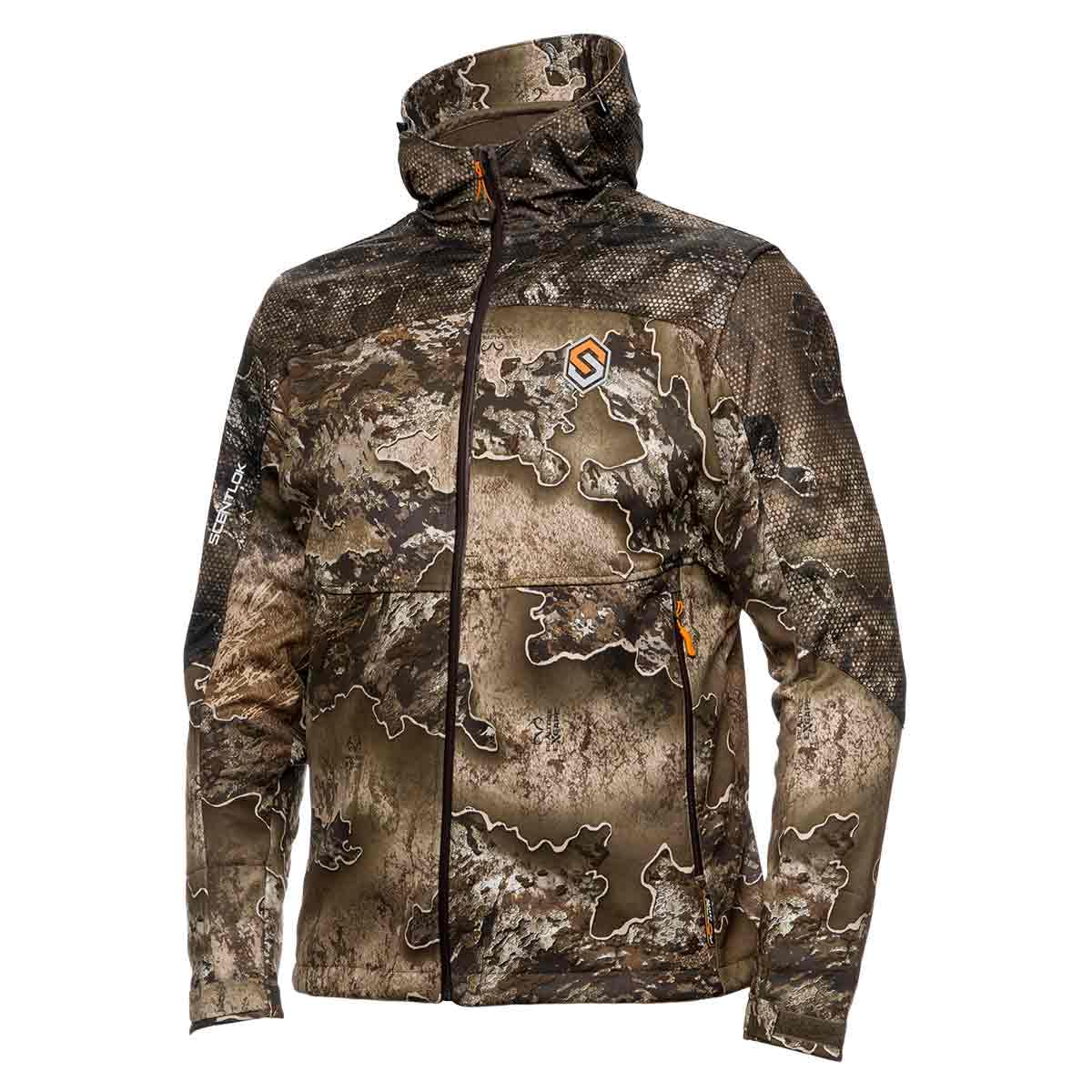 Scentlok Full Season Odor Control Water Resistant Insulated Camo Hunting Jacket for Men - Warm Windproof Winter Coat for Deer Hunting & Outdoor Activities