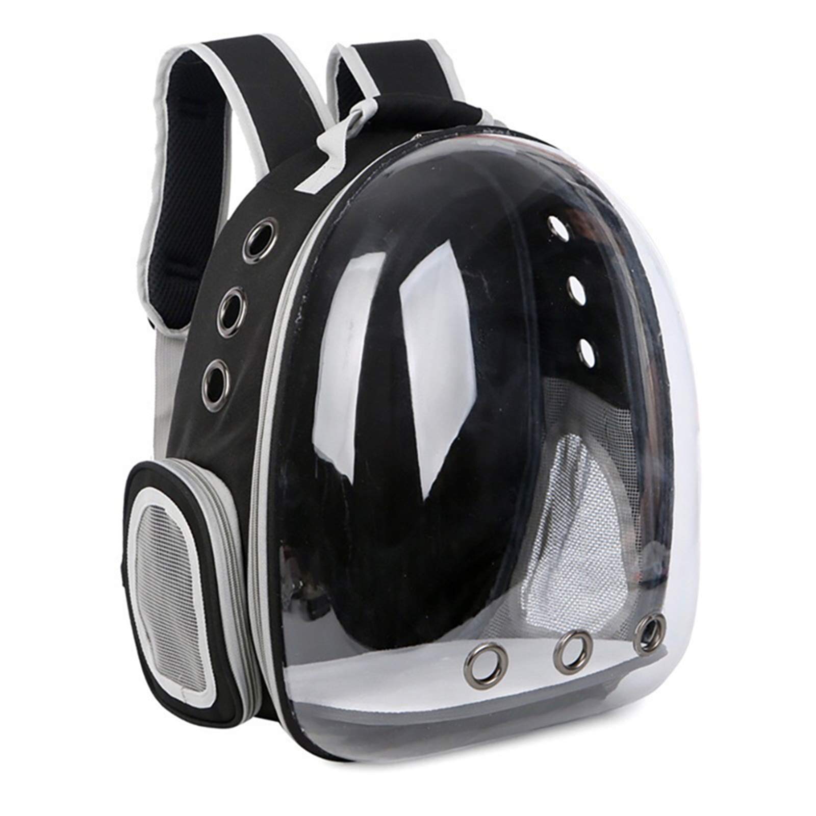 Clear Cat Backpack Carrier - Airline Approved Bubble Space Pet Backpack for Small Dogs & Cats | Ventilated Travel Carrier for Hiking, Shopping & Airplane Trips