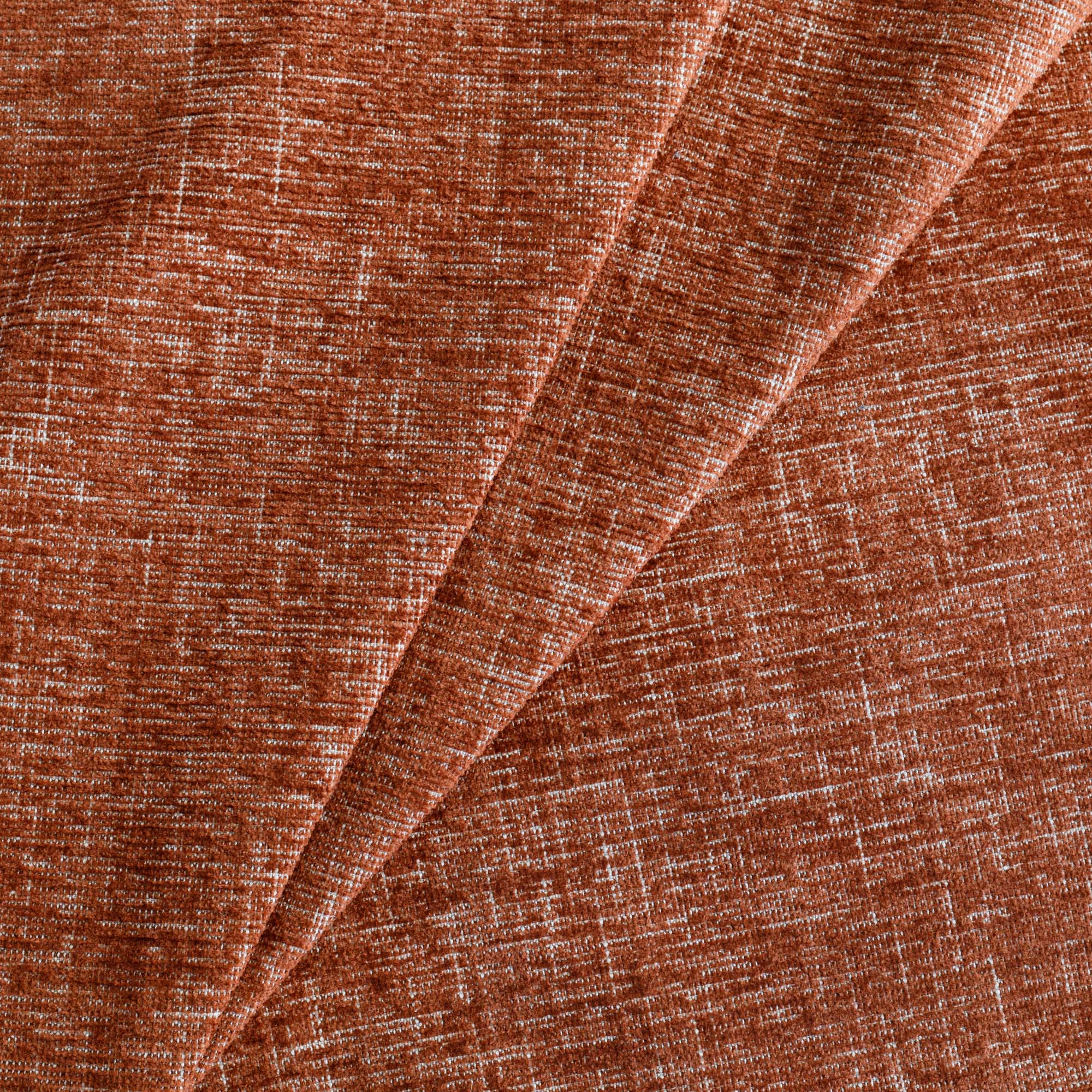 Premium Otis Fabric - Rust Color, Soft & Durable Upholstery Material for Furniture, Curtains & Home Decor | Perfect for Living Room, Bedroom & DIY Projects