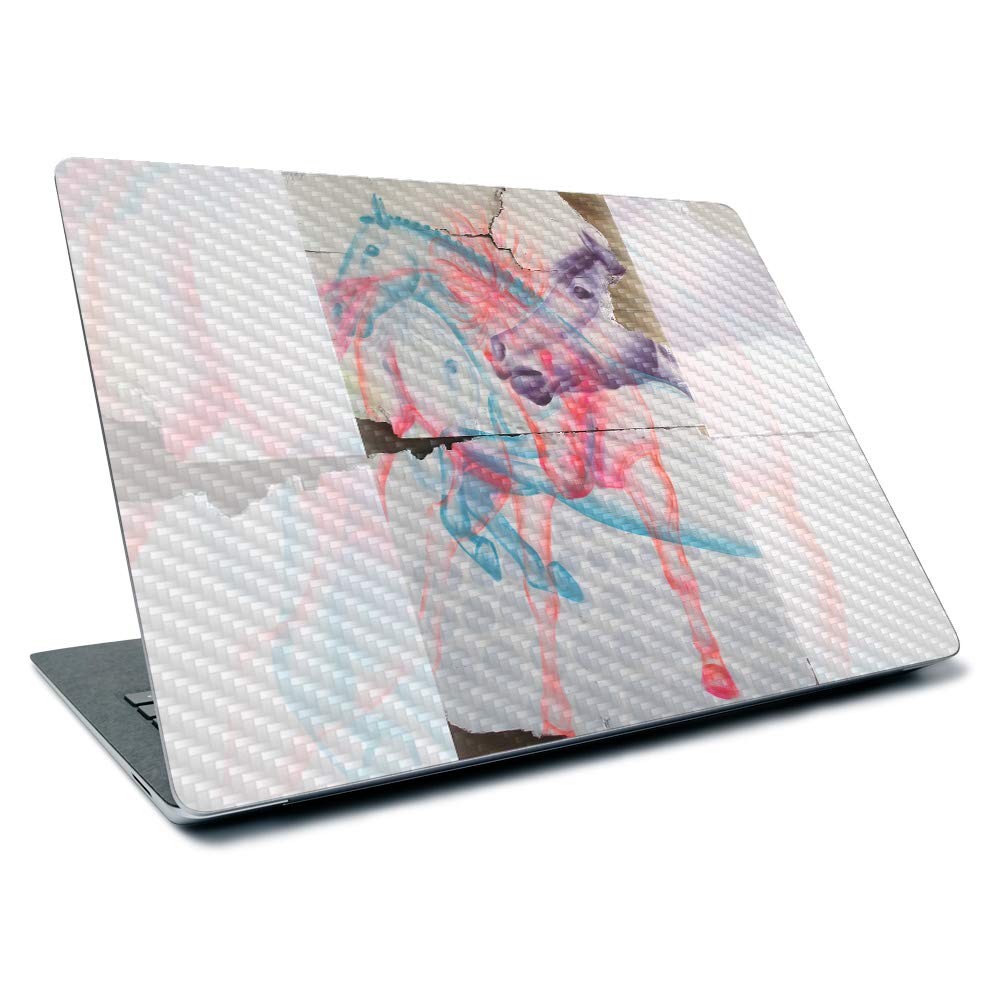 MightySkins Carbon Fiber Skin for Microsoft Surface Laptop 3 13.5
