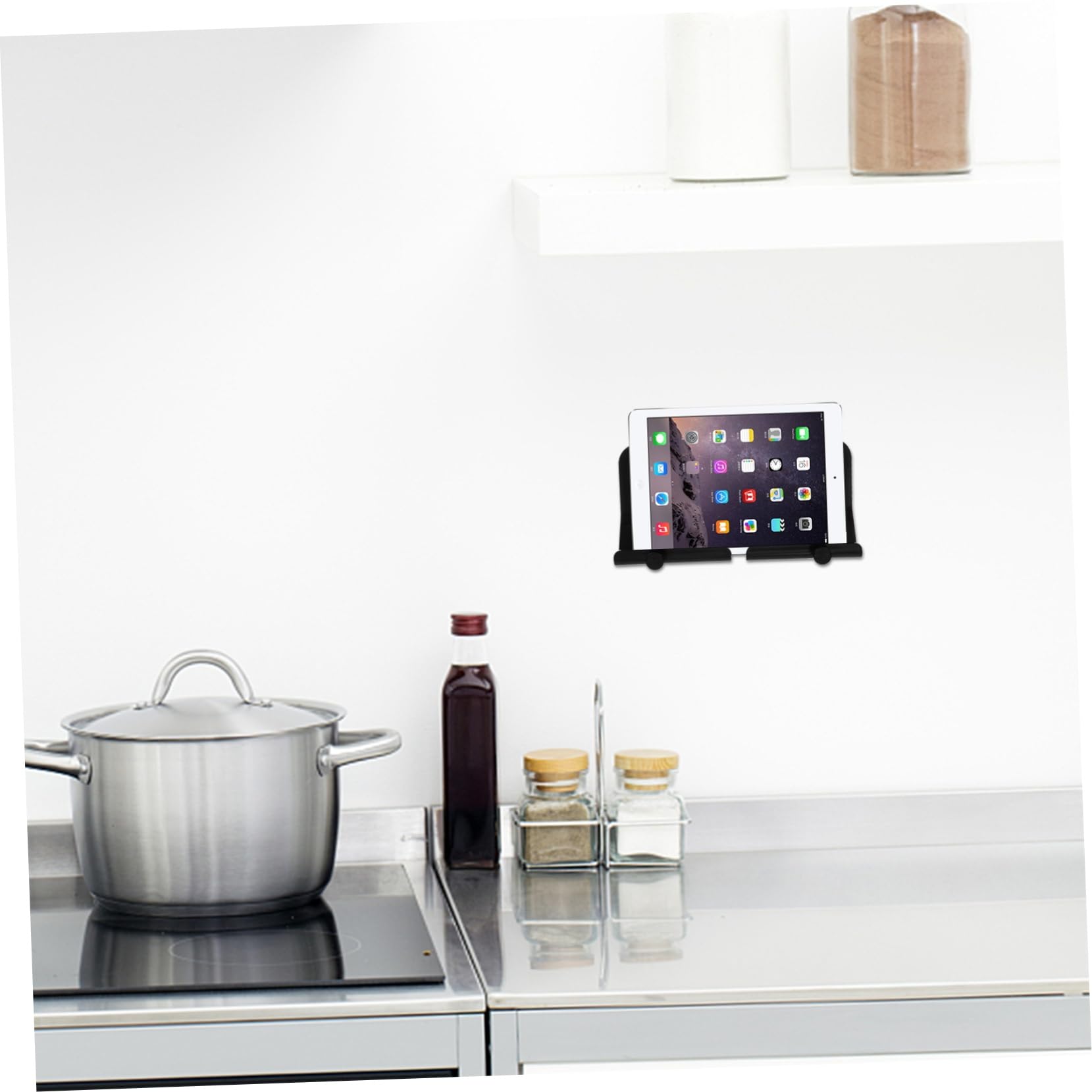 Hemobllo Phone Stand Holder - Easy to Install ABS Tablet & Mobile Phone Support for Desk, Bed, Office, and Travel Use