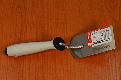 Stainless Steel Plaster Spatula 60 x 115mm - Professional Drywall Tool for Smoothing, Spreading & Repairing - Perfect for DIY Home Renovation, Wall Repair & Craft Projects