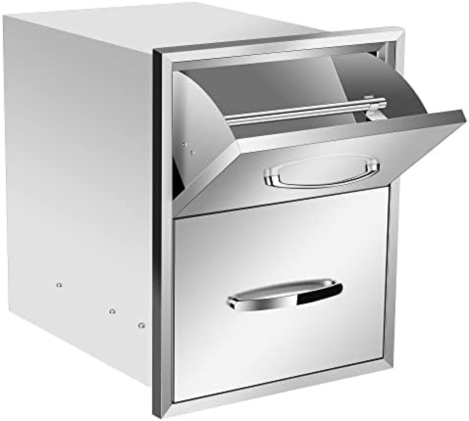Stainless Steel Double Drawer for Outdoor Kitchen & BBQ Island - 16