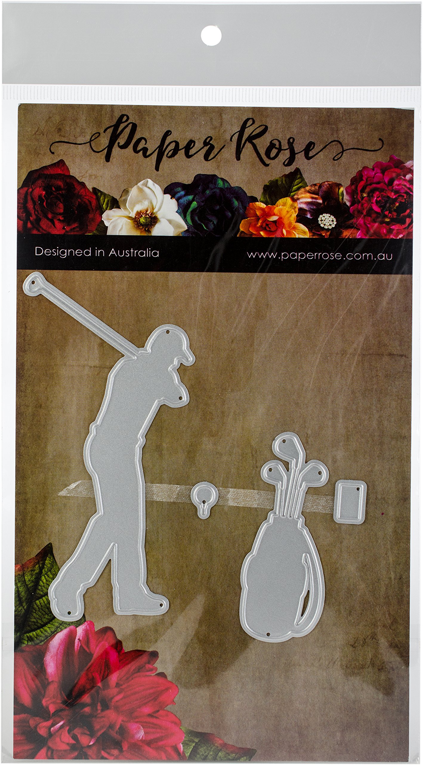 Premium Paper Rose Dies Golfing Set - Floral Crafting Tools for Scrapbooking, Card Making & DIY Projects | Perfect for Wedding Invitations, Home Decor & Gift Embellishments