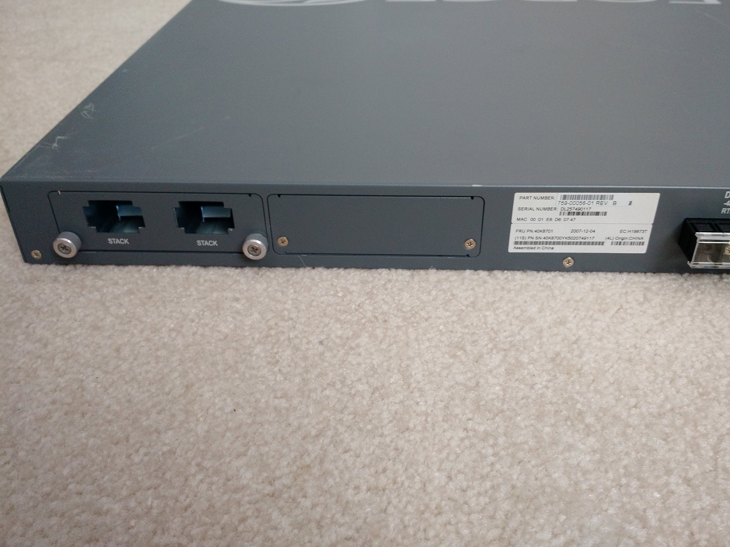 Force10 Networks S50-01-GE-48T-AC S-Series S50N 48-Port Gigabit Ethernet Data Center Switch - High Performance Networking for Enterprise & Cloud Computing Environments