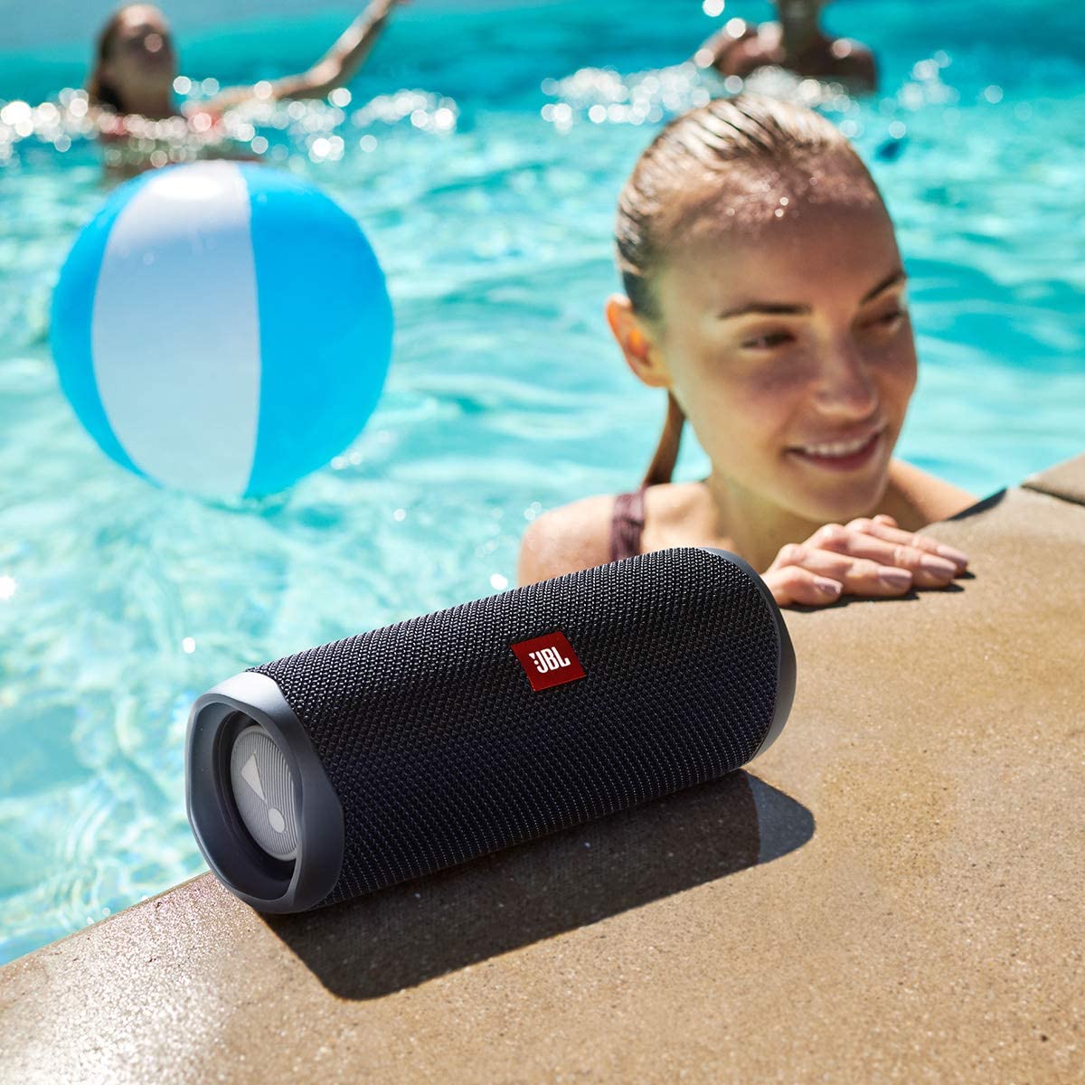 JBL Flip 5 Waterproof Portable Bluetooth Speaker - Wireless Speaker with Rich Bass, 12 Hours Playtime - Perfect for Outdoor, Beach, Pool Party & Travel