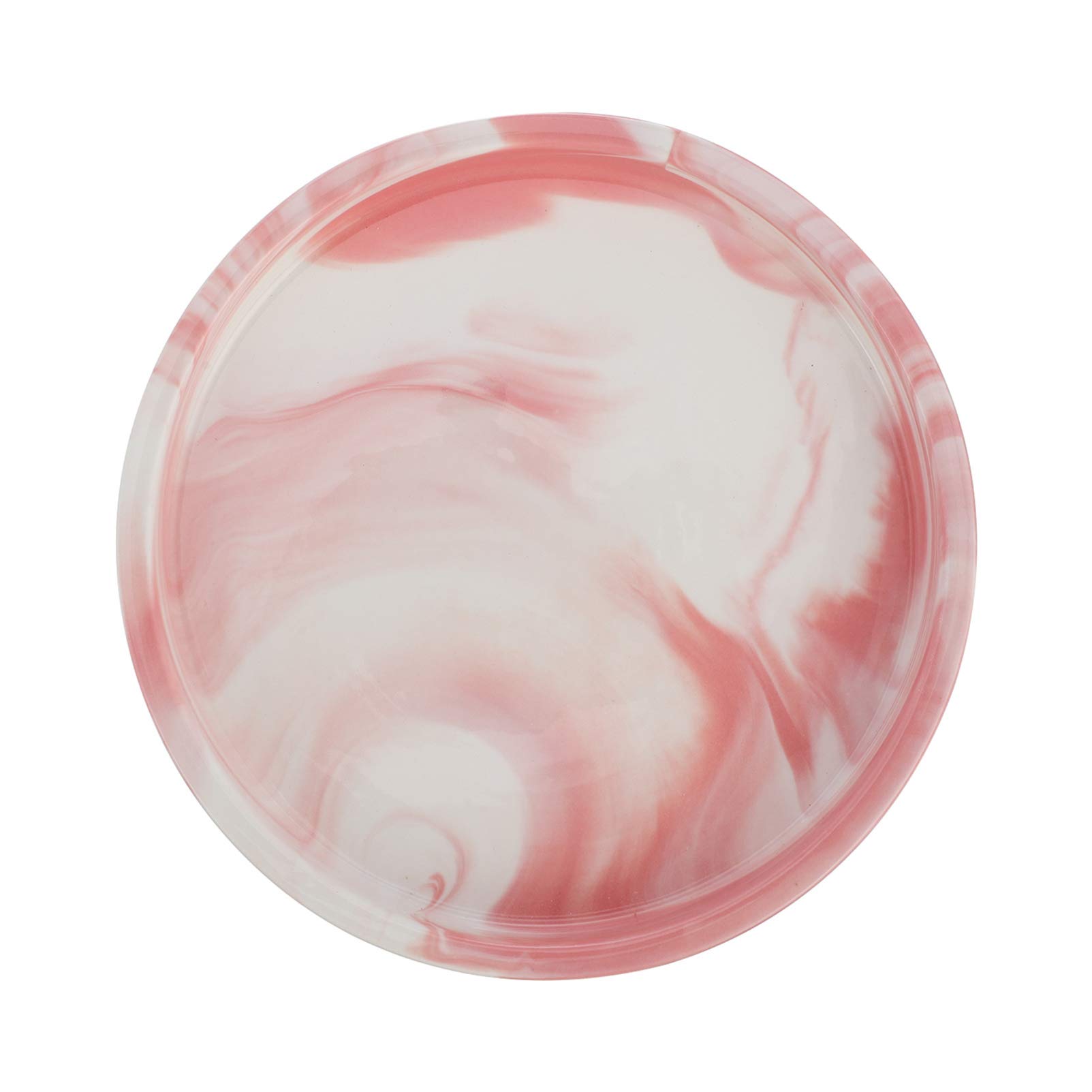 Elegant Marble Ceramic Ring Dish & Jewelry Tray Holder - Home Decor Organizer for Rings, Keys, Makeup | Perfect for Vanity Dresser, Bedroom Decor, Wedding Gifts & Candle Display