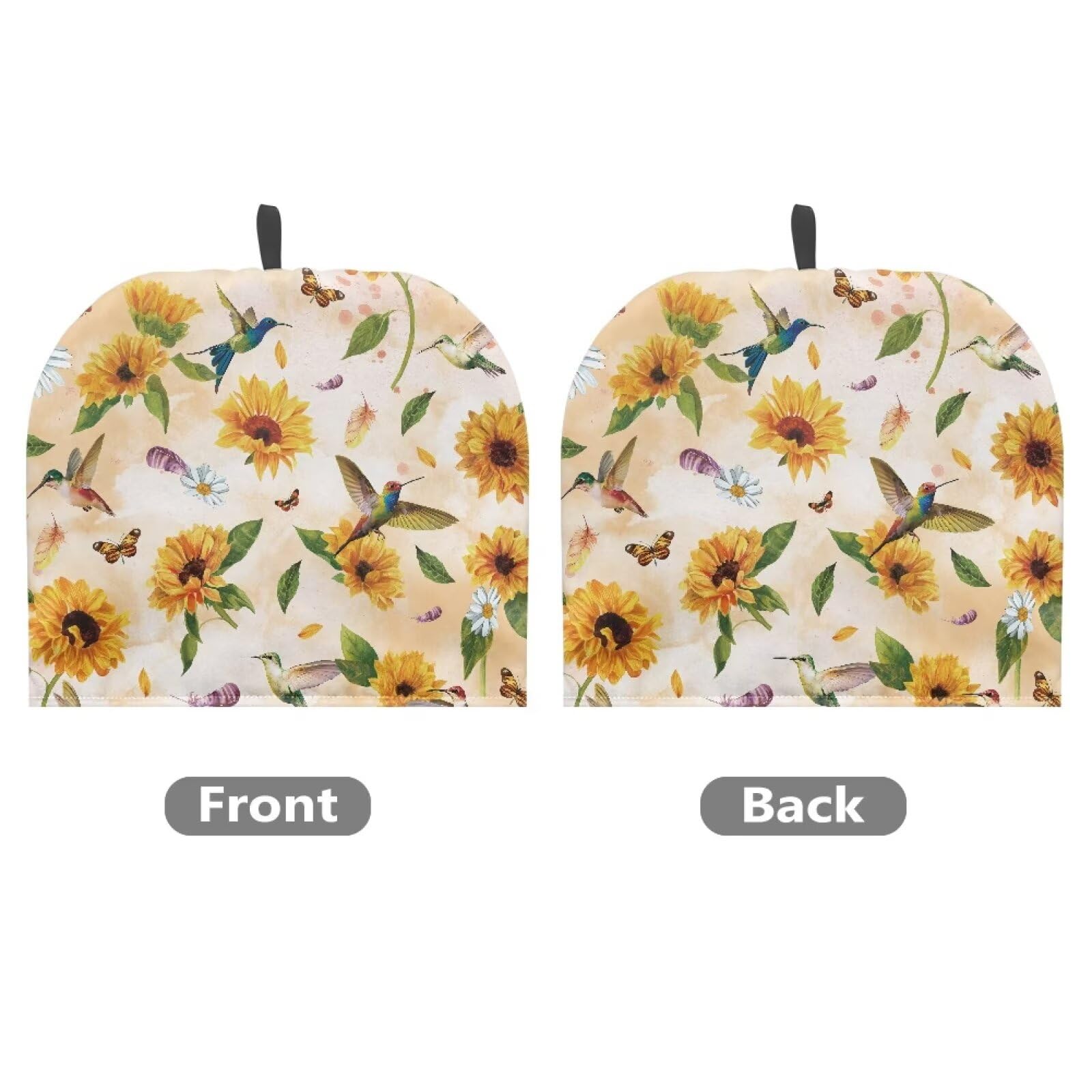 Insulated Hummingbird Tea Pot Cover - Daisy Floral Tea Cozy for Kitchen, Easy to Clean & Portable Kettle Warmer | Perfect for Home Breakfast, Vacation & Decorative Kitchen Accessories