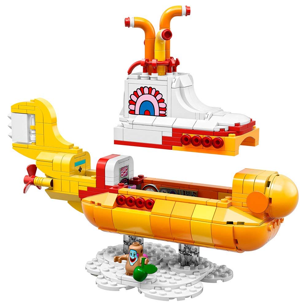 LEGO Ideas Yellow Submarine Building Set (21306) - 553-Piece Beatles-Themed Construction Toy for Adults & Kids - Perfect Gift for LEGO Collectors and Music Fans - Great for Display, Play, and Creative Building Projects