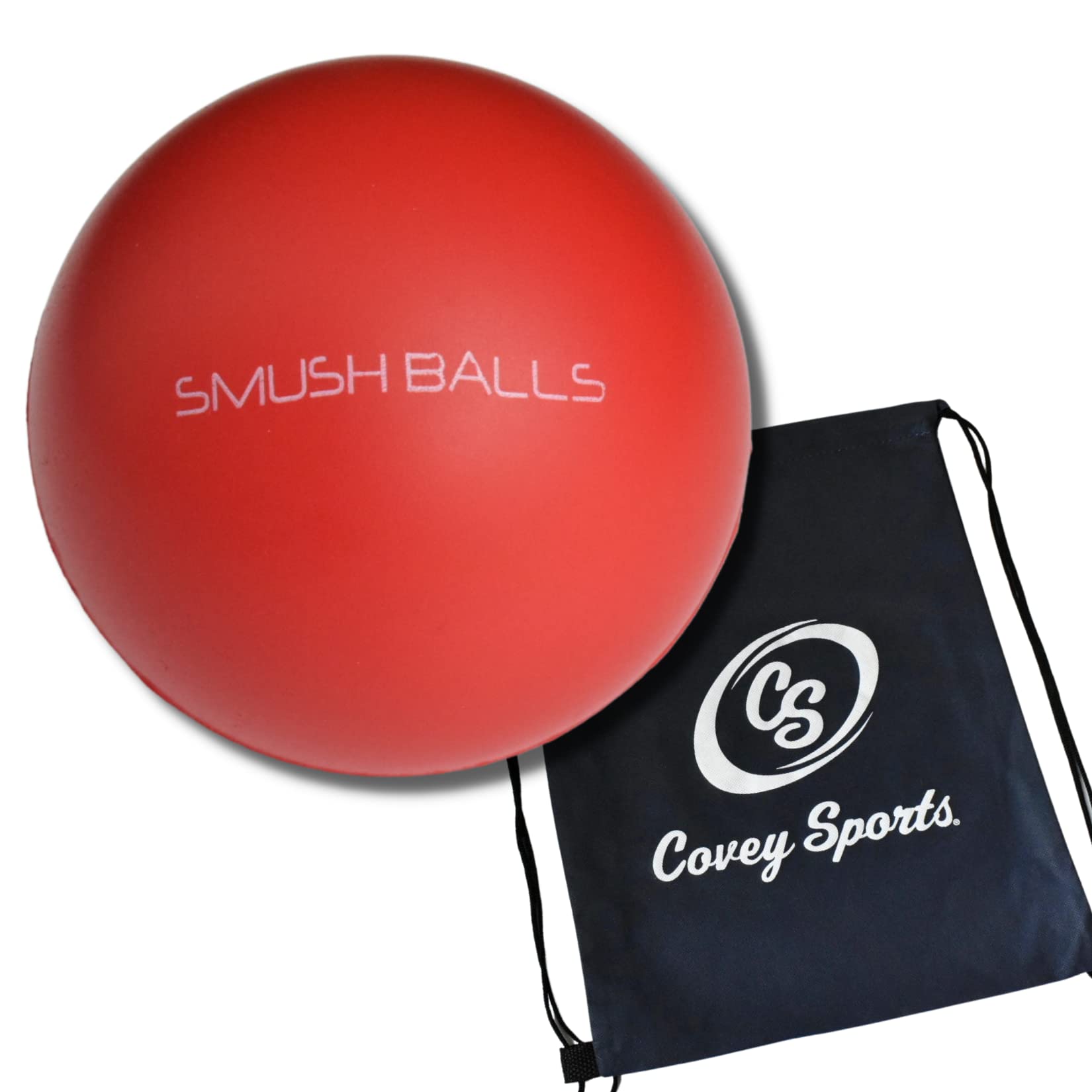 Smushballs Limited Flight Baseball & Softball Practice Balls - Soft Foam Training Balls with Covey Bag for Indoor/Outdoor Hitting (Multi-Pack Options) - Perfect for Backyard Drills, Batting Cage Sessions & Youth Baseball Training