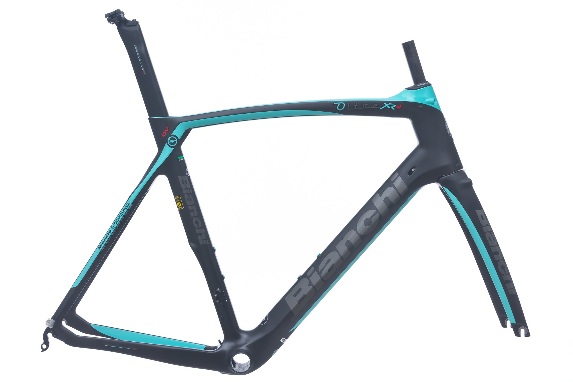 Bianchi Oltre XR4 61cm Road Bike Frameset 2017 - Lightweight Carbon Frame for Competitive Cycling & Endurance Races