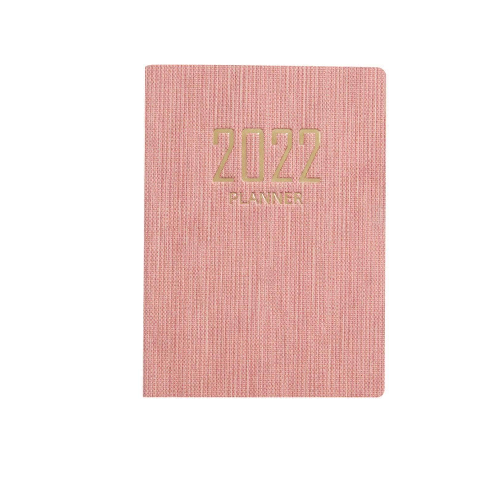 2022 NC A7 Mini Notebook - 365 Days Portable Pocket Notepad with Daily & Weekly Planner - Perfect for Office, School & Travel Organization (Stationery Supplies)