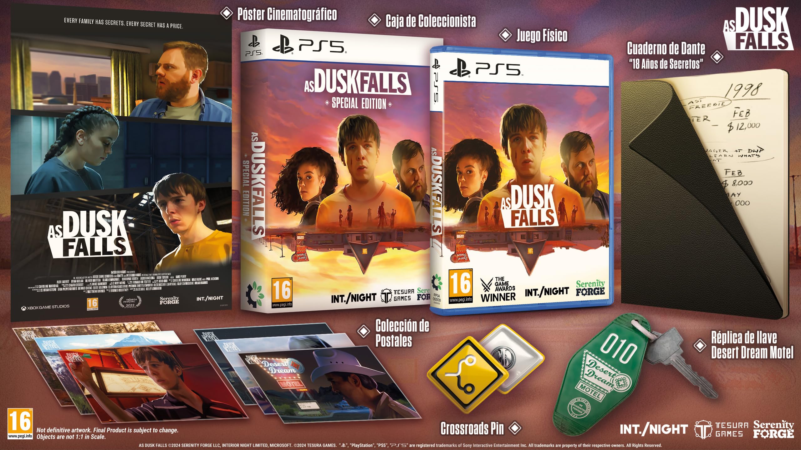 As Dusk Falls Special Edition - PS5 Game | Thrilling Interactive Drama for PlayStation 5 | Perfect for Story-Driven Gamers & Movie-Like Gaming Experience