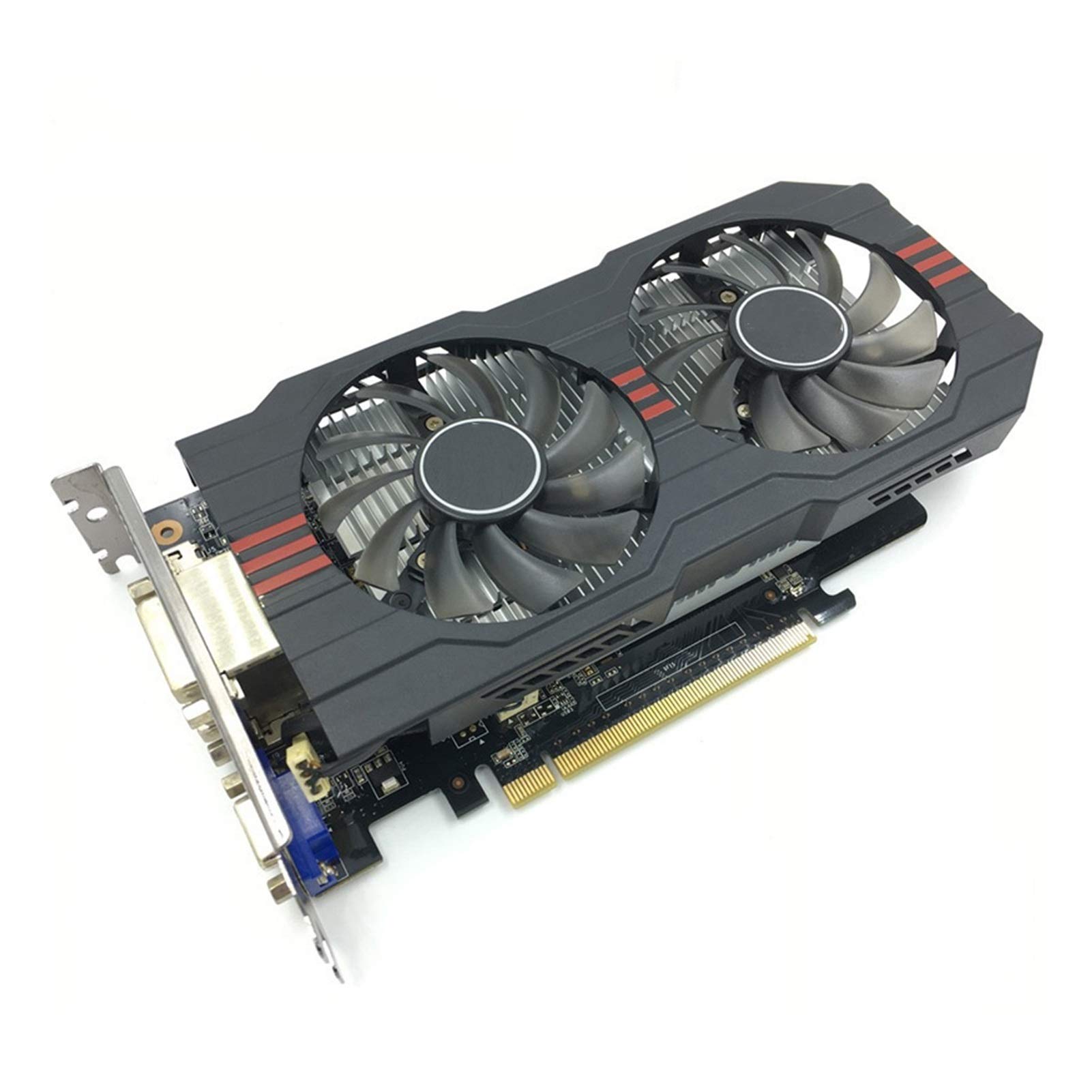 Original GTX 750 Ti 2GB GDDR5 128Bit Graphics Card - Compatible with ASUS & NVIDIA GeForce GTX 750Ti/1050 - High Performance Video Card for Gaming, Video Editing & PC Builds