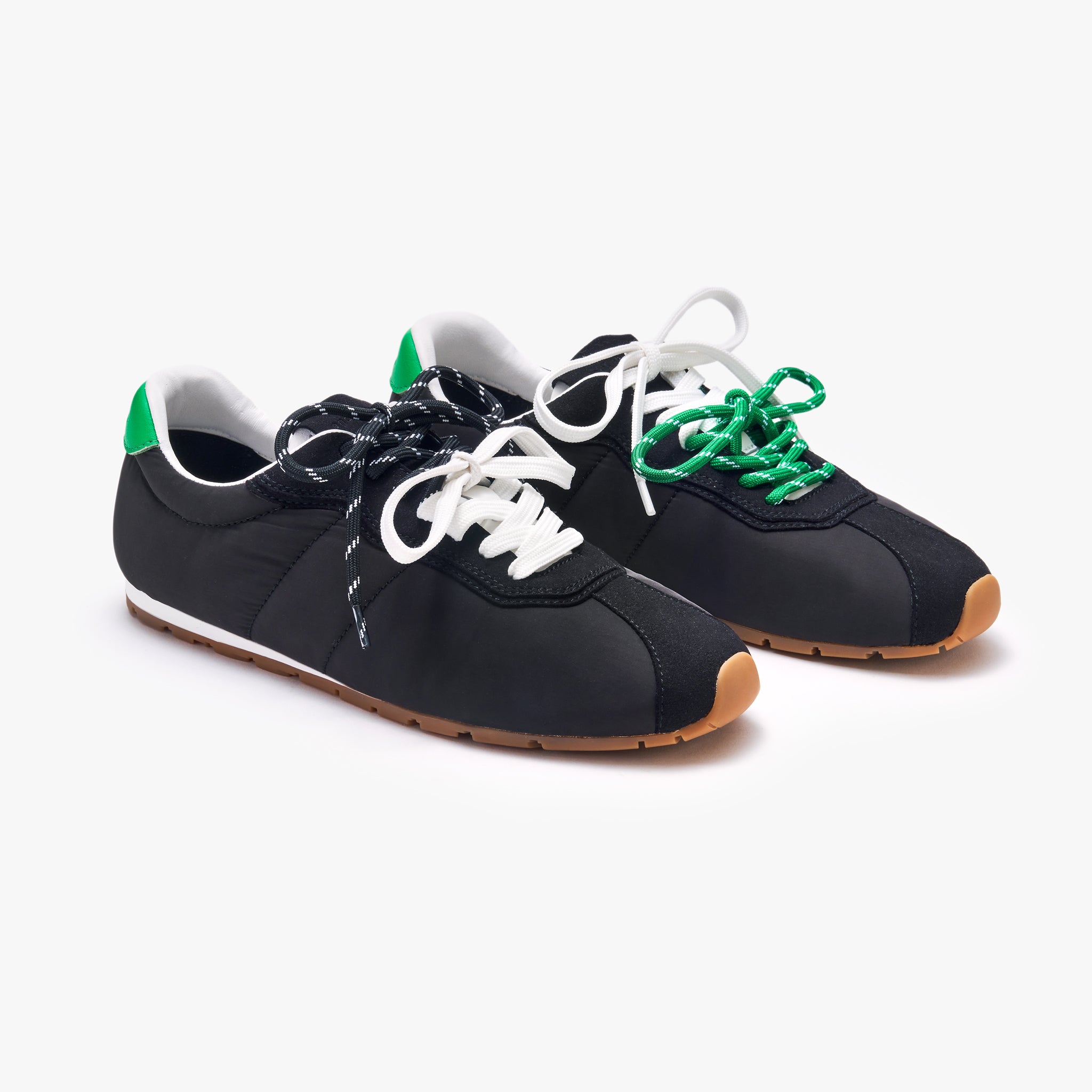 Soft Comfortable Sneakers - Black Nylon Breathable Walking Shoes for Men & Women | Perfect for Running, Gym Workouts & Casual Wear