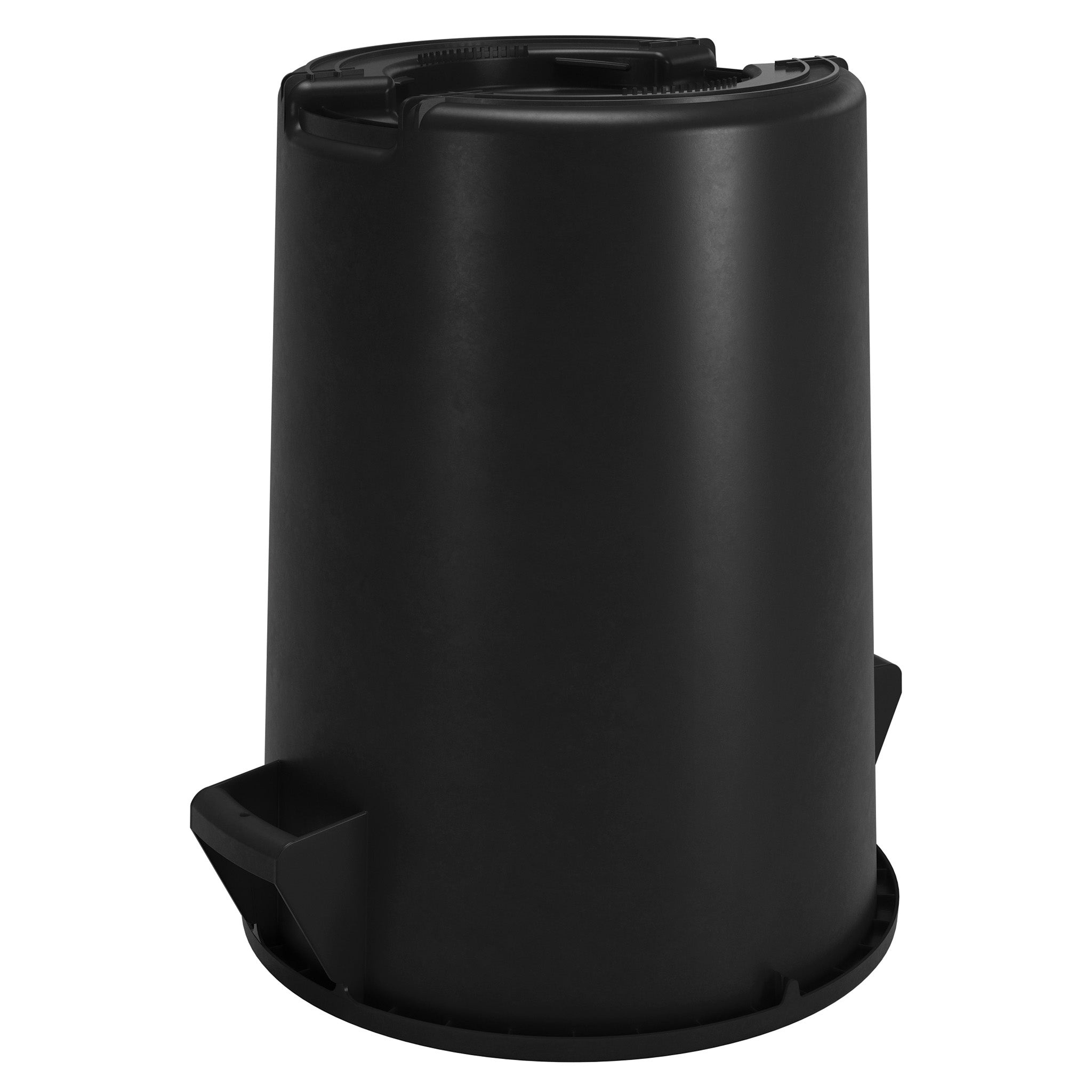 32 Gallon Color Coded Trash Can with Lid - Heavy Duty Waste Bin for Kitchen, Office, Garage & Outdoor Use - Durable Plastic Garbage Container with Handles (Red/Blue/Green)